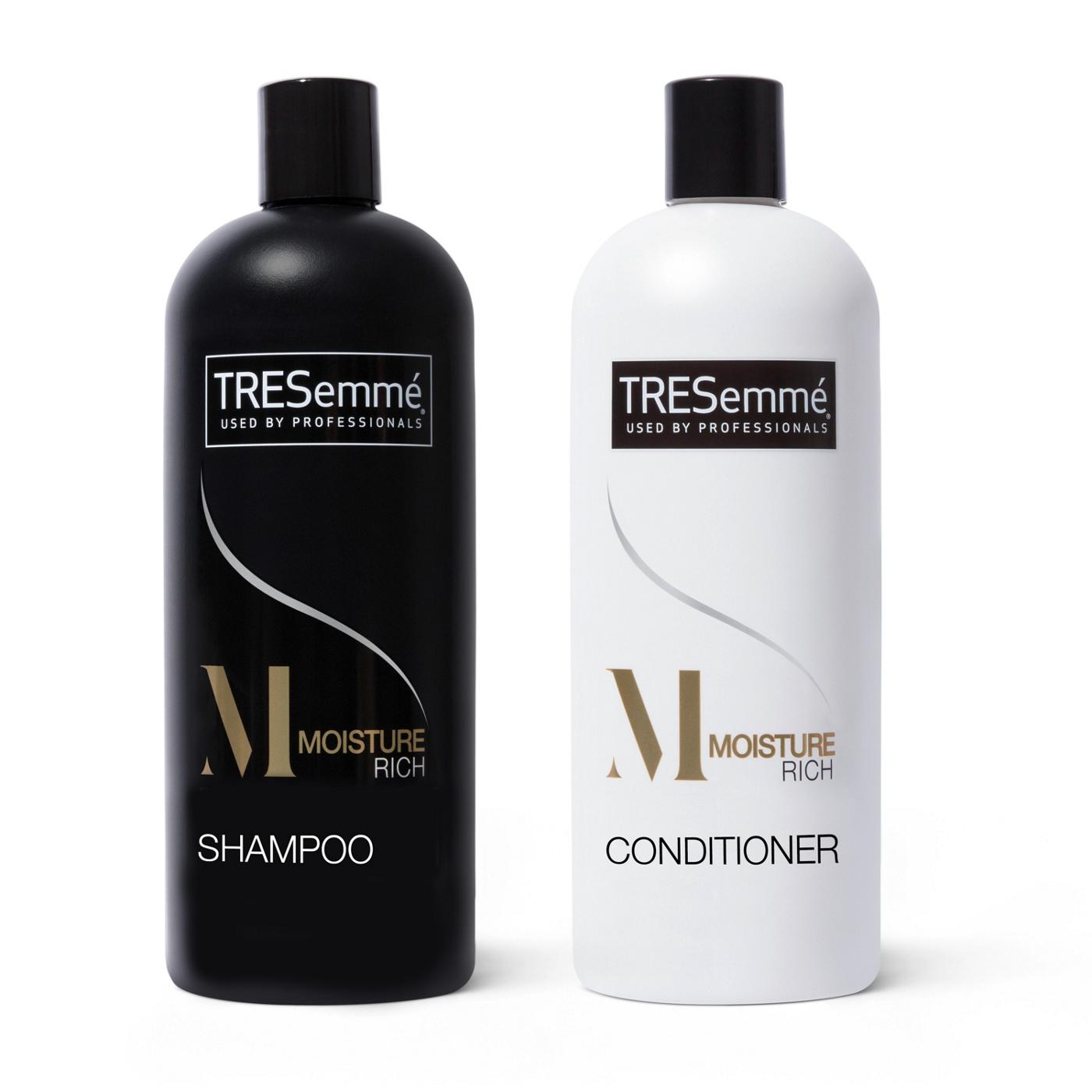syv aftale Autonomi TRESemmé Moisture Rich Moisturizing Shampoo and Conditioner - Shop Shampoo  & Conditioner at H-E-B