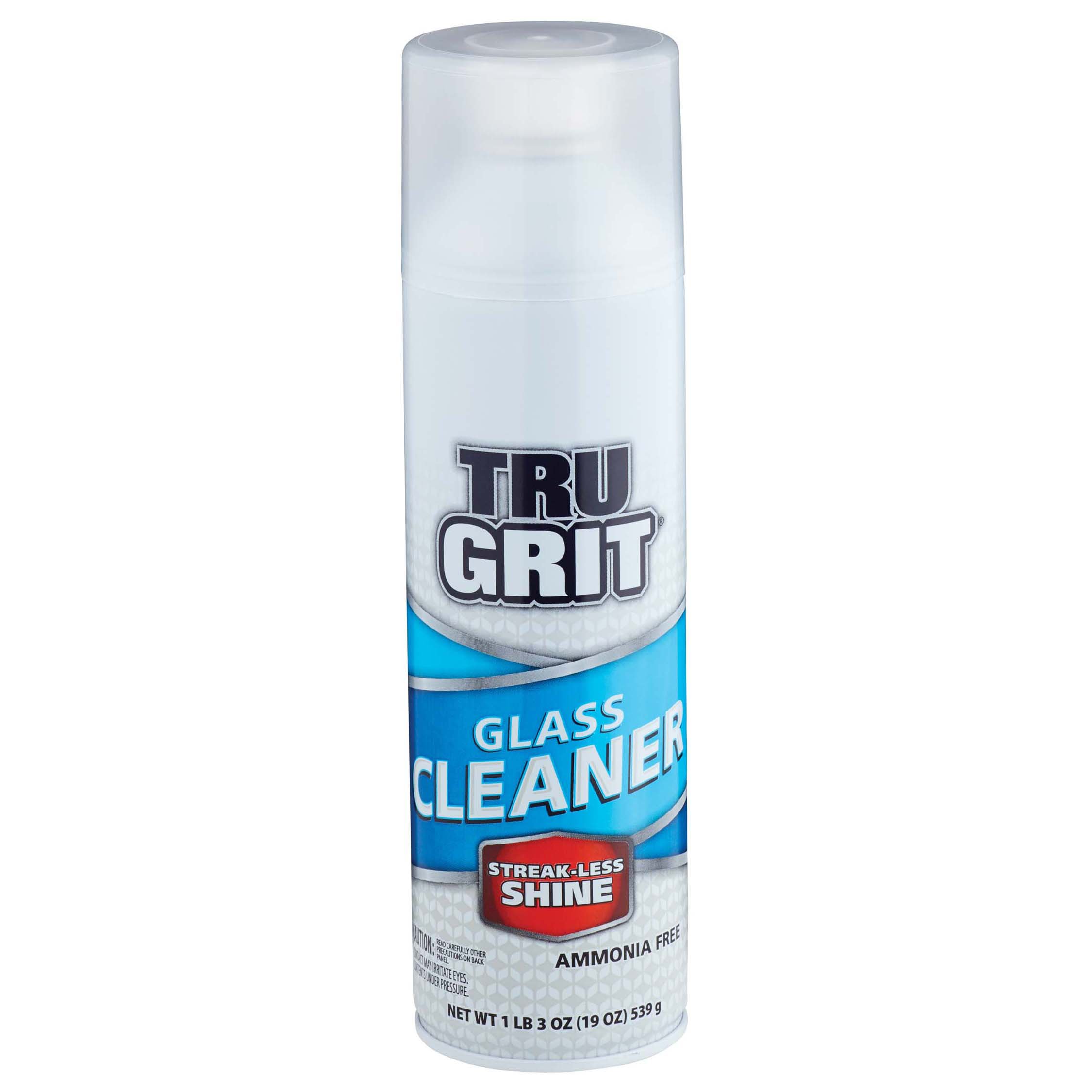 Tru Grit Glass Cleaner Aerosol Spray Can Shop Cleaners at HEB