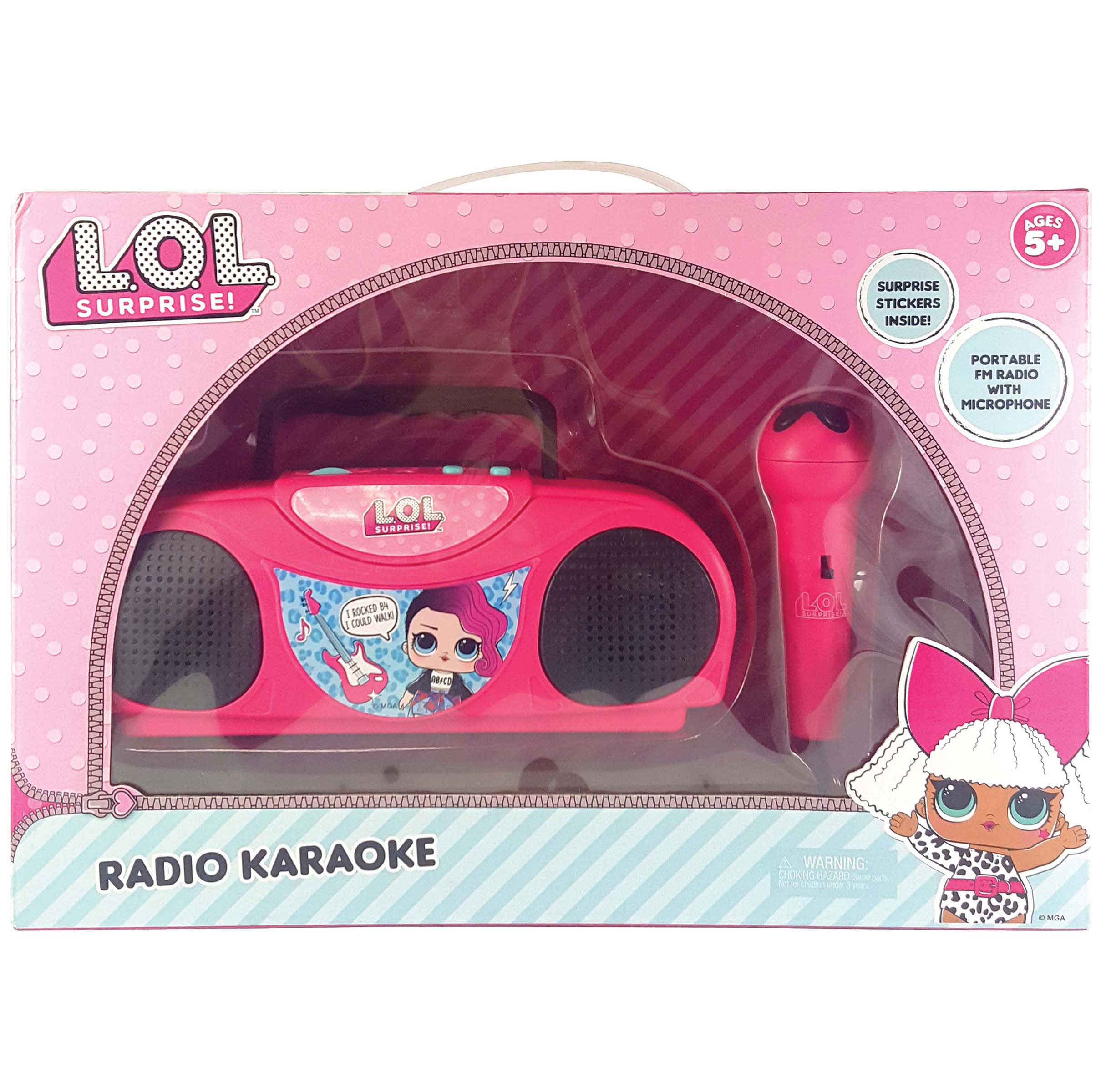 Sakar Lol Surprise Radio Karaoke Shop Electronics at HEB