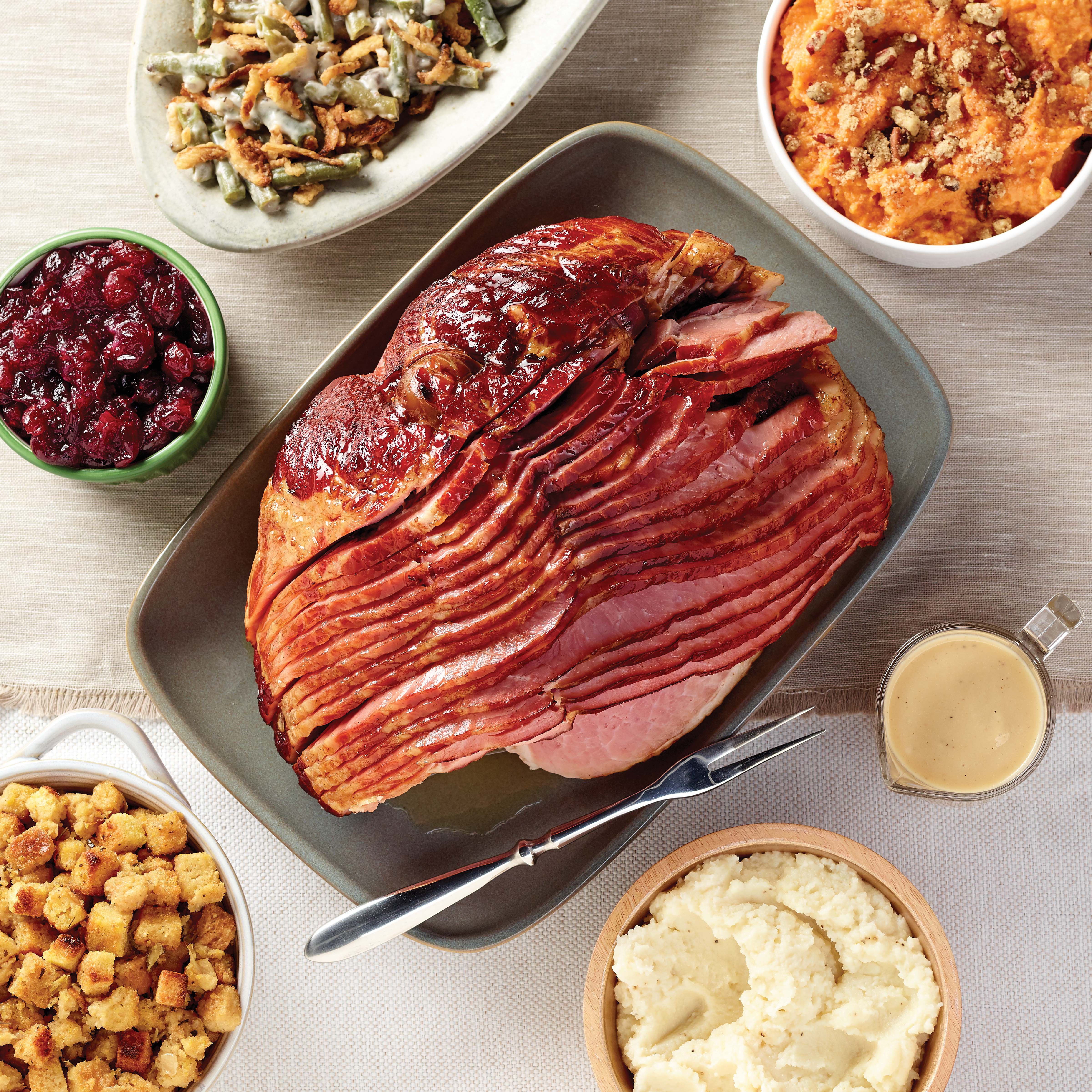 Holiday Spiral Ham – The Finished Dish