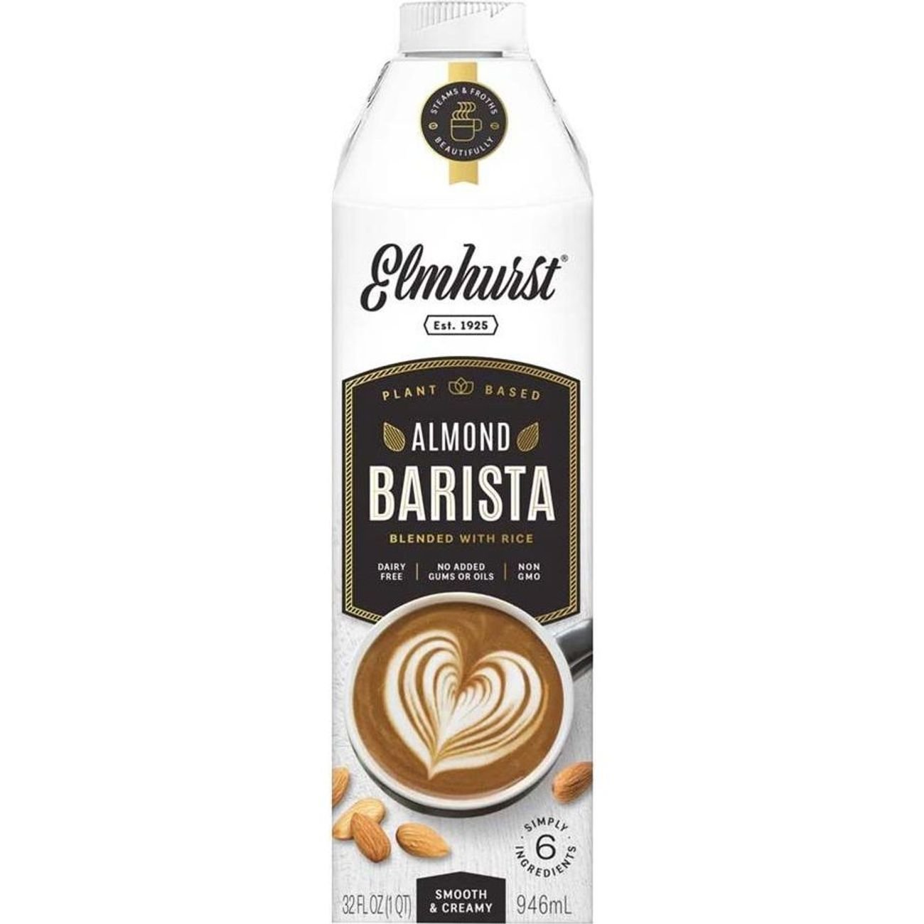 Elmhurst Plant Based Almond Barista&nbsp;, 32 oz | Central Market - Really  Into Food