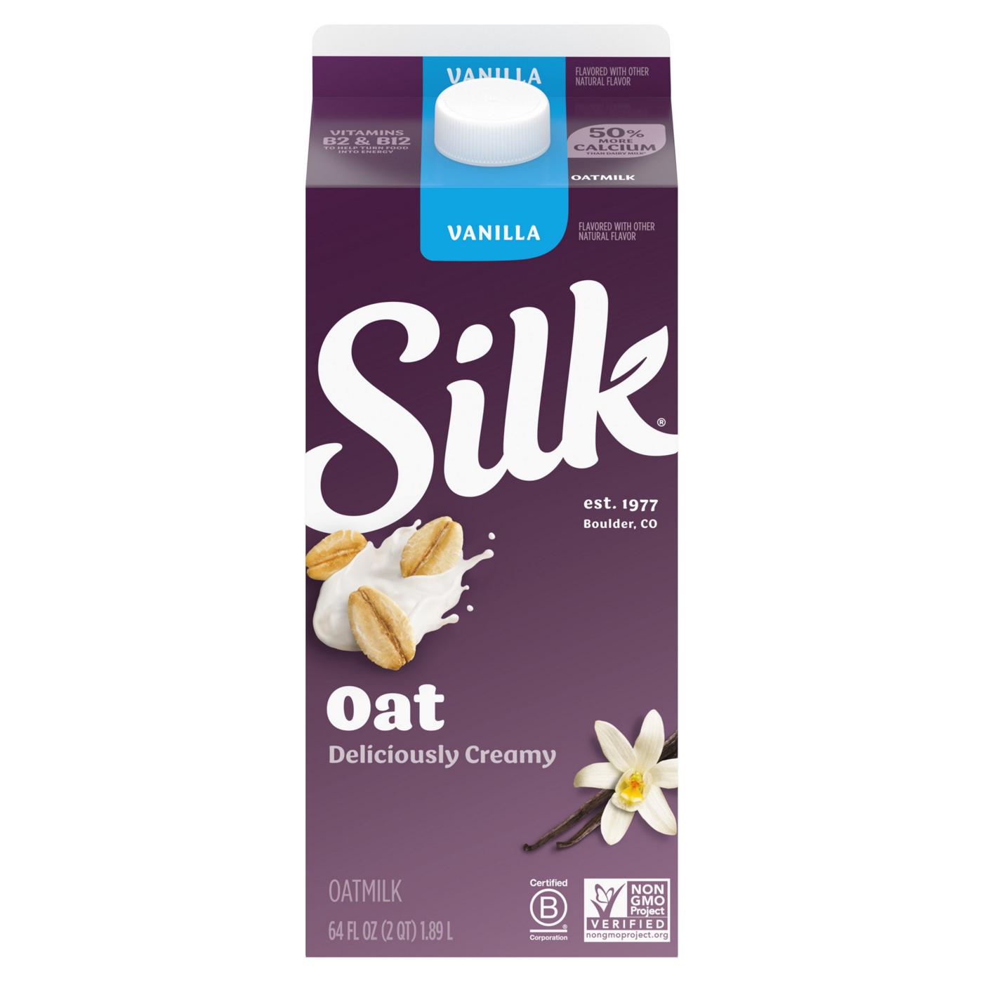 Silk Vanilla Oat Milk; image 1 of 2