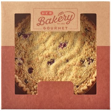 H-E-B Bakery Gourmet Dutch Blueberry Pie, 10"