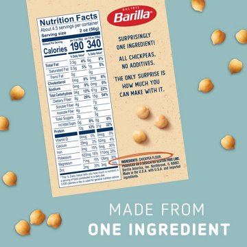 Barilla 12g Protein Chickpea Rotini Pasta, 8.8 oz