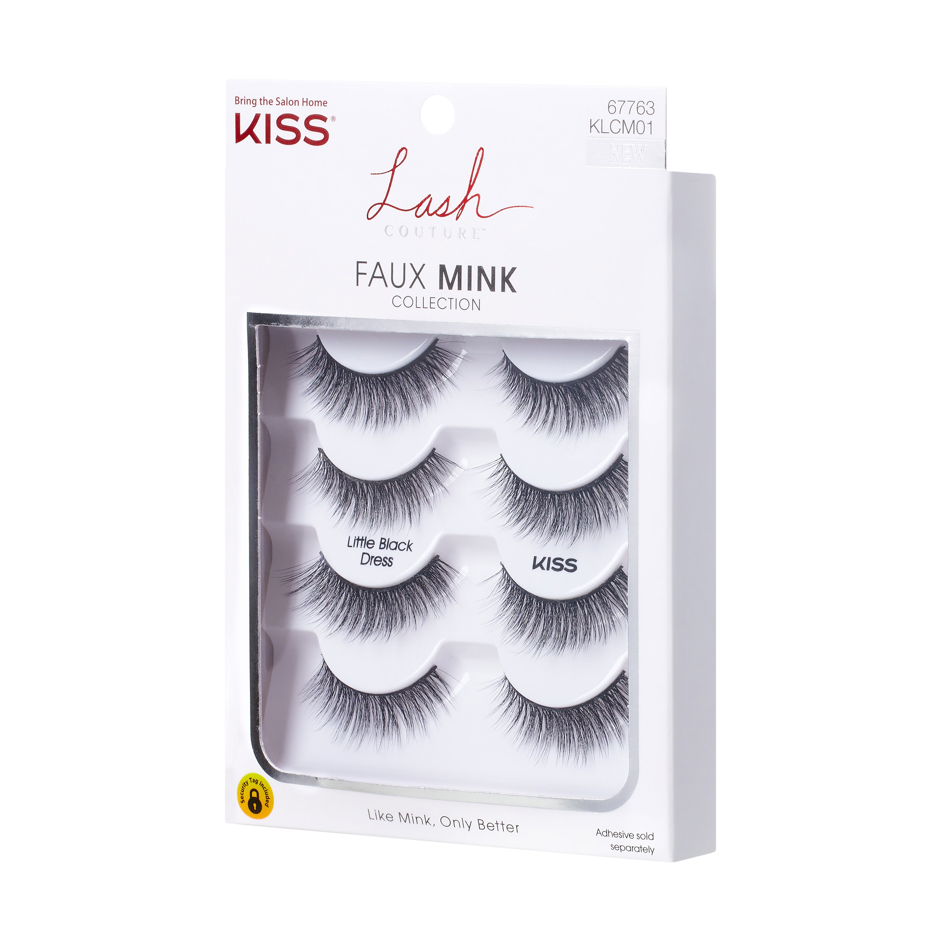 KISS Lash Couture Faux Mink - Little Black Dress - Shop False eyelashes at  H-E-B