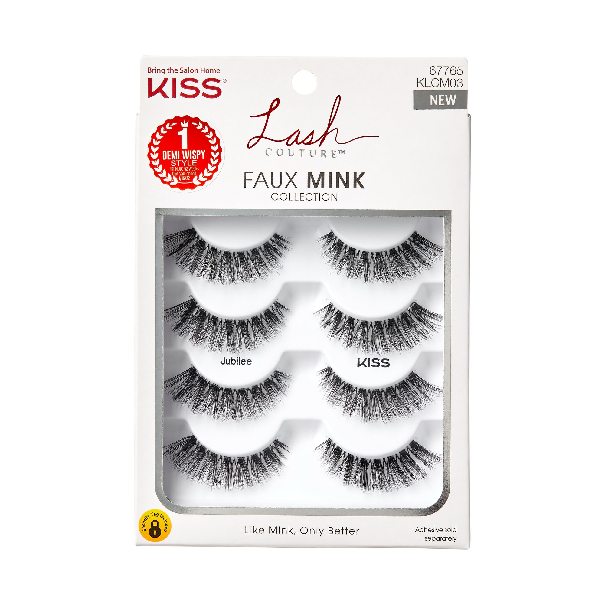Kiss Lash Couture Faux Mink Jubilee Shop Eyes at HEB