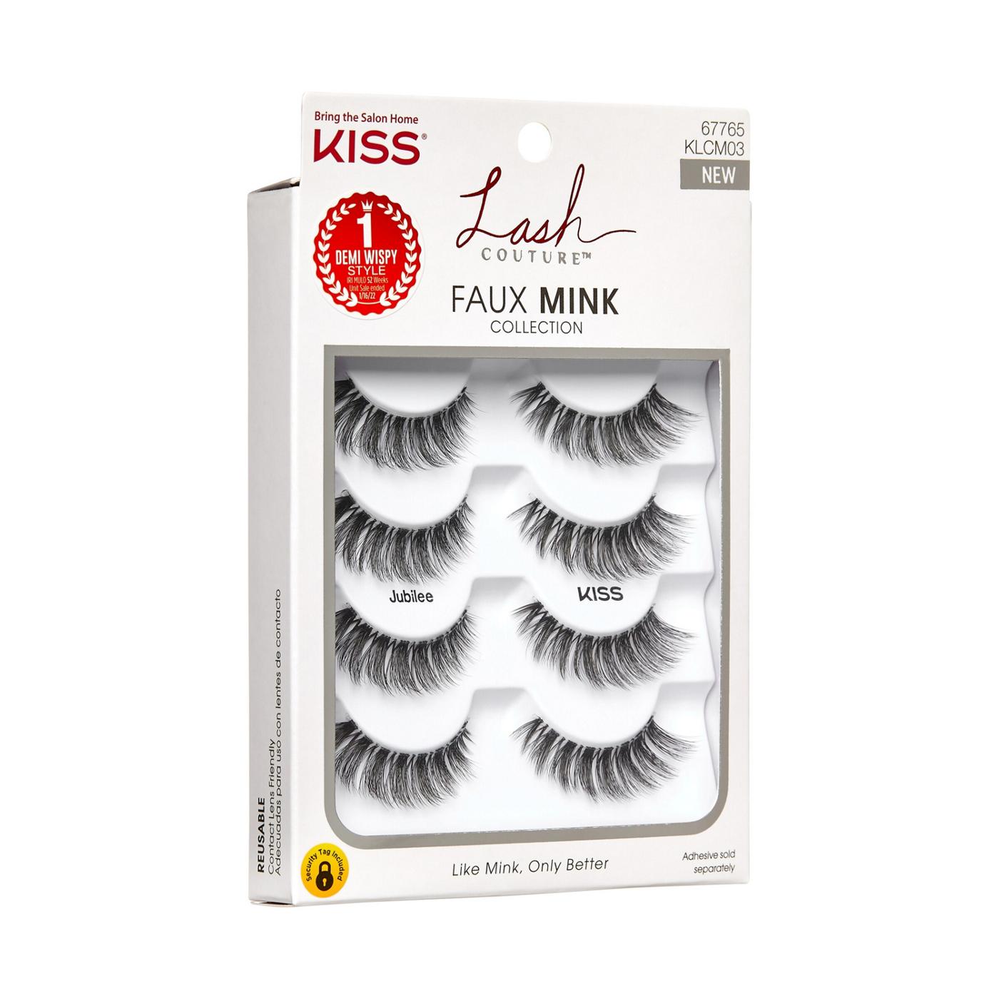 KISS Lash Couture Faux Mink Collection - Jubilee; image 2 of 8