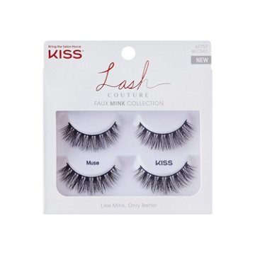 KISS Lash Couture Faux Mink - Muse, 2 ct