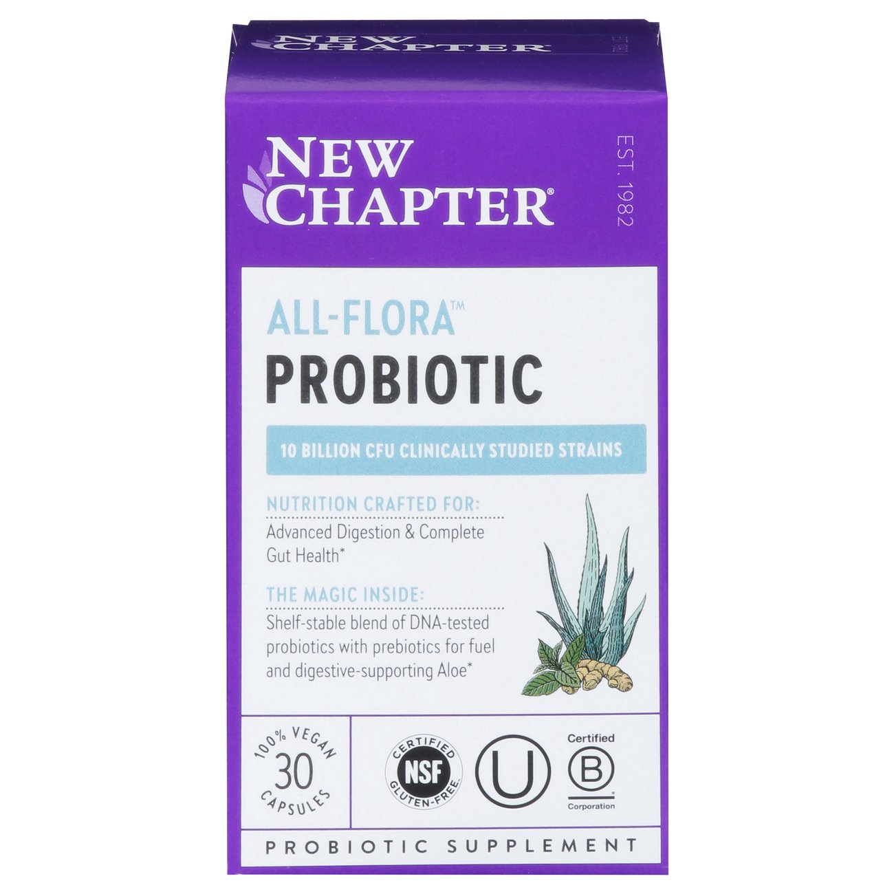 New Chapter All-Flora Probiotic Capsules, 30 ct