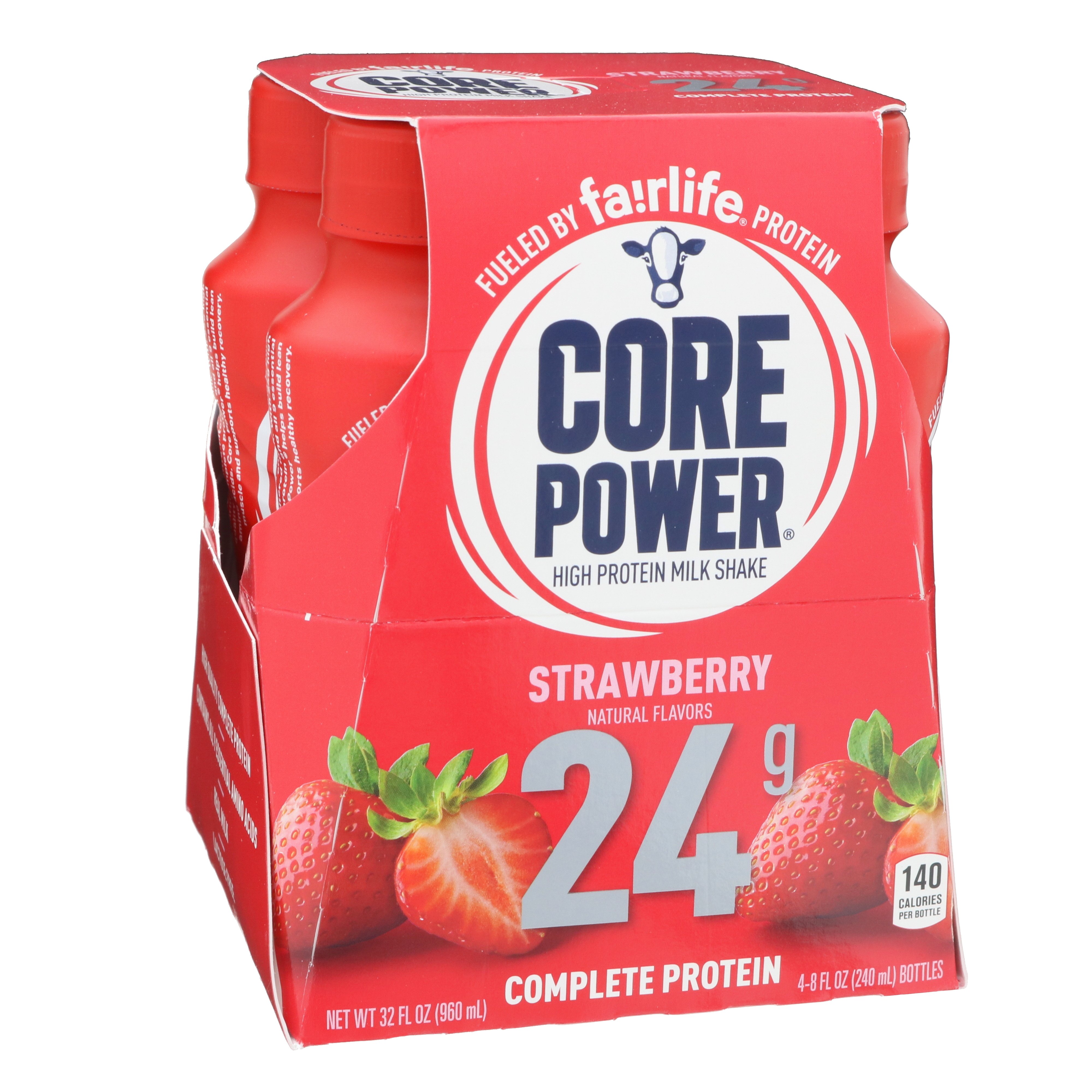 Core Power 24g Strawberry High Protein Milk Shake 4 pk Shop Diet