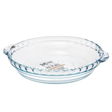 Kitchen & Table by H-E-B Tempered Borosilicate Pie Plate, 9.5"