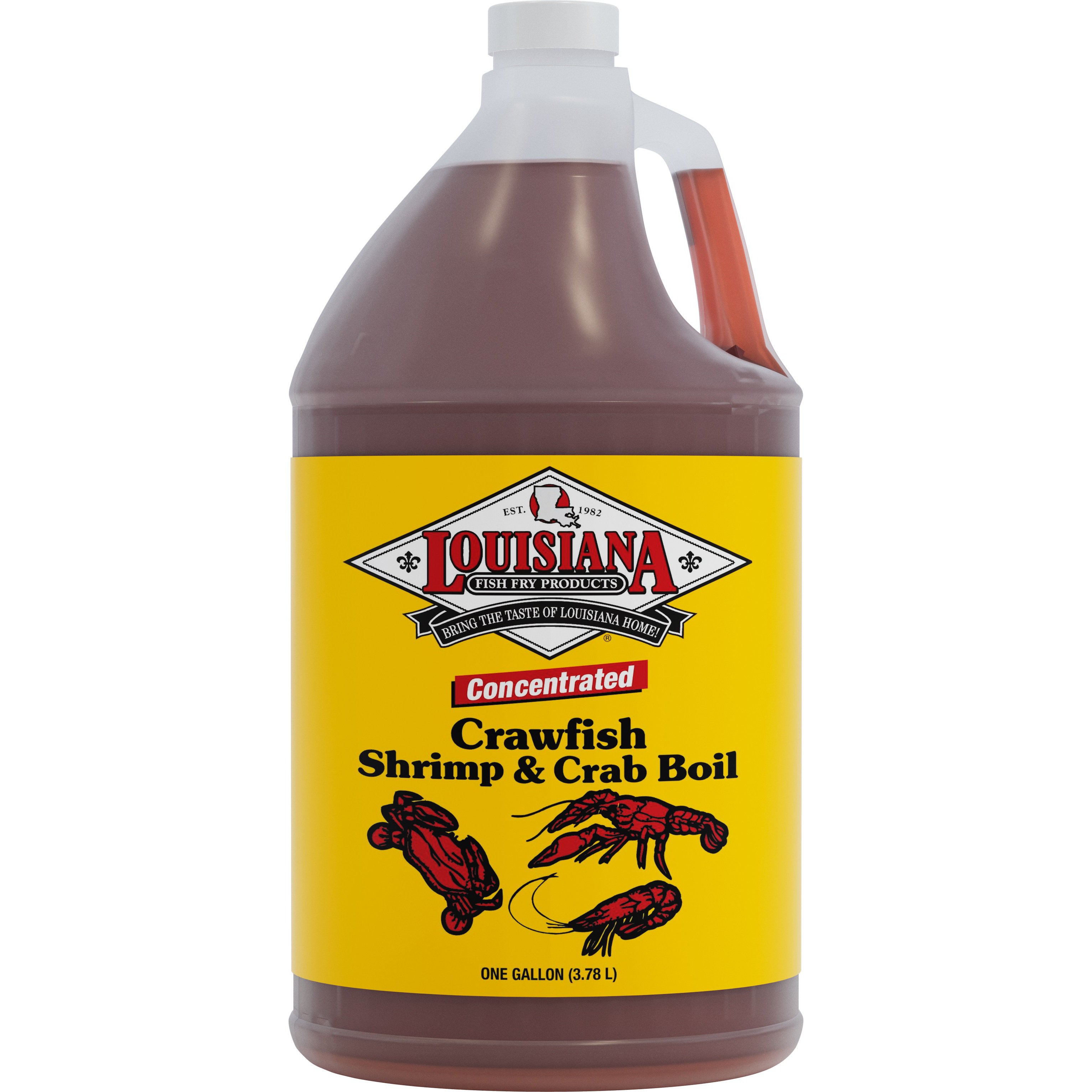 Louisiana Fish Fry Products Concentrated Crawfish Crab Shrimp Boil