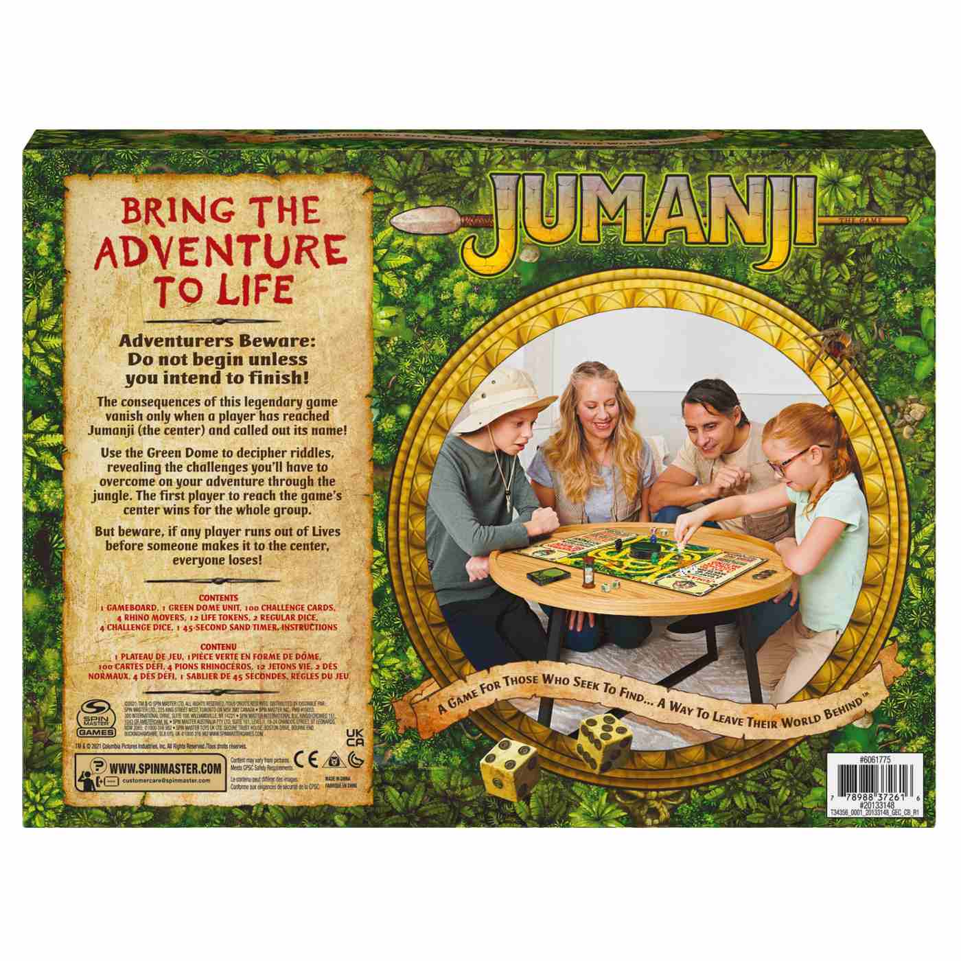 Cardinal Industries Jumanji The Game; image 2 of 7