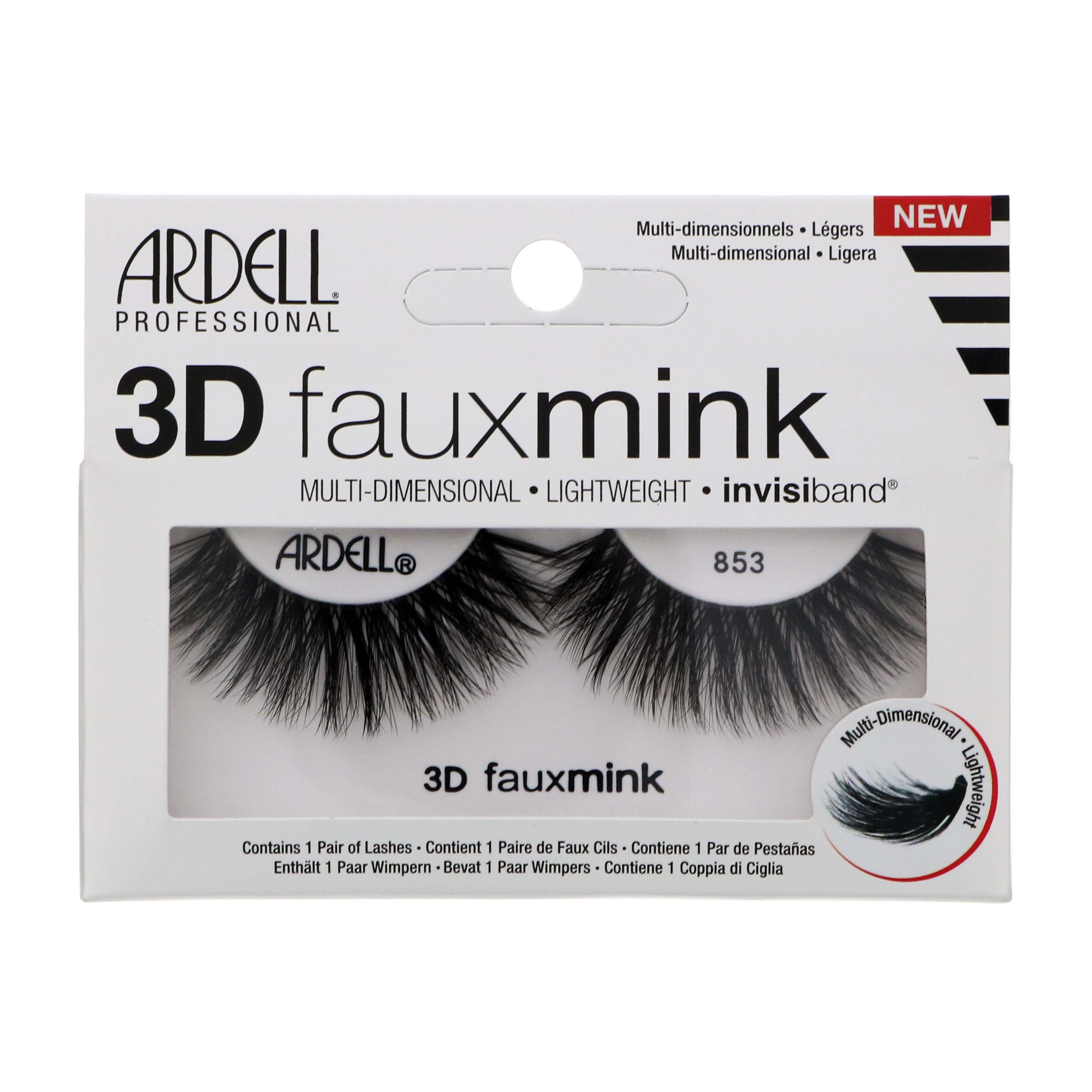 Ardell 3d Faux Mink Lashes 853 Shop Makeup At H E B