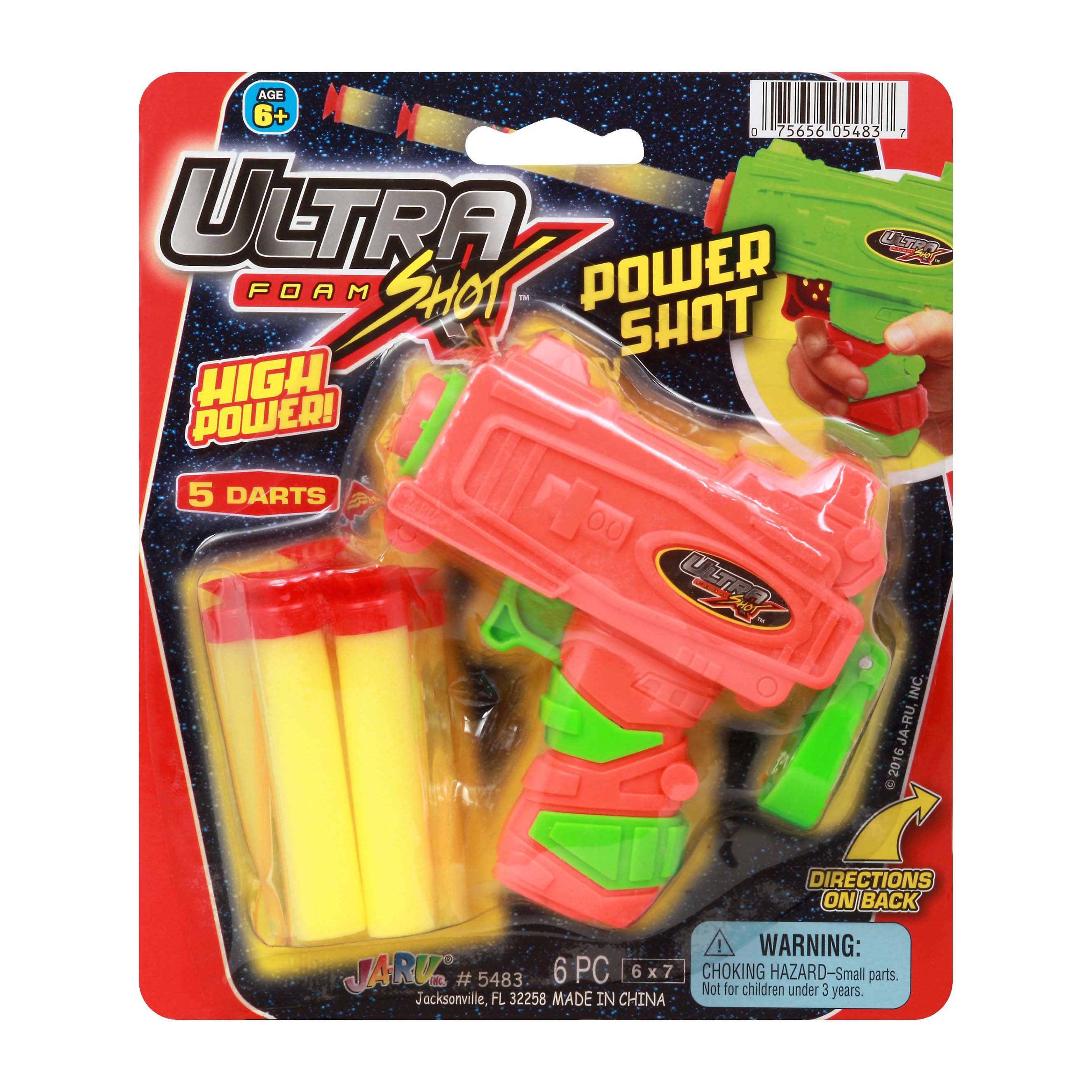 JaRu Ultra Foam Shot Power Shot Dart Gun Shop Blasters at HEB