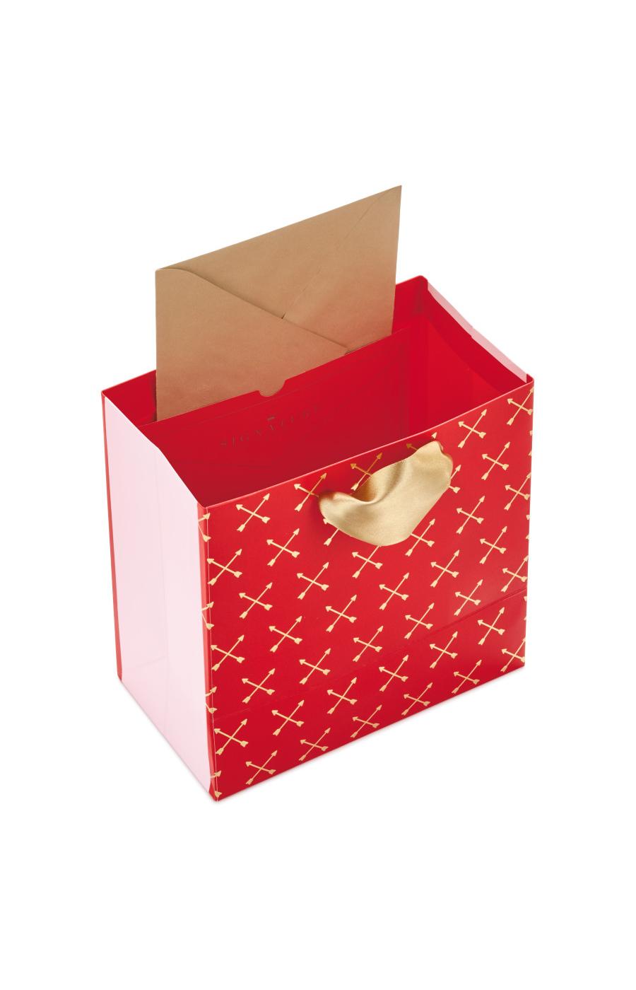 Hallmark Heart Banner Signature Valentine's Day Gift Bag with Tissue Paper - 64; image 5 of 6