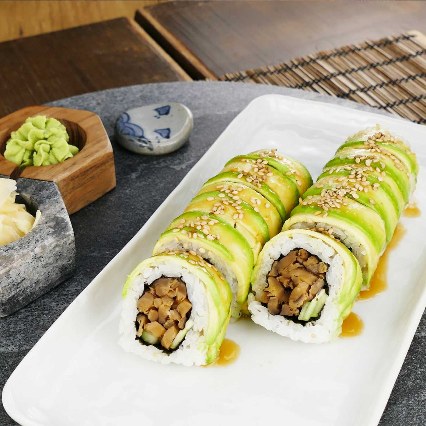 H-E-B Sushiya San Antonio Vegetarian Roll; image 3 of 3