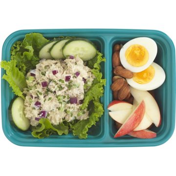 GoodCook 2 Compartment Rectangle Meal Prep Containers, 10 pk