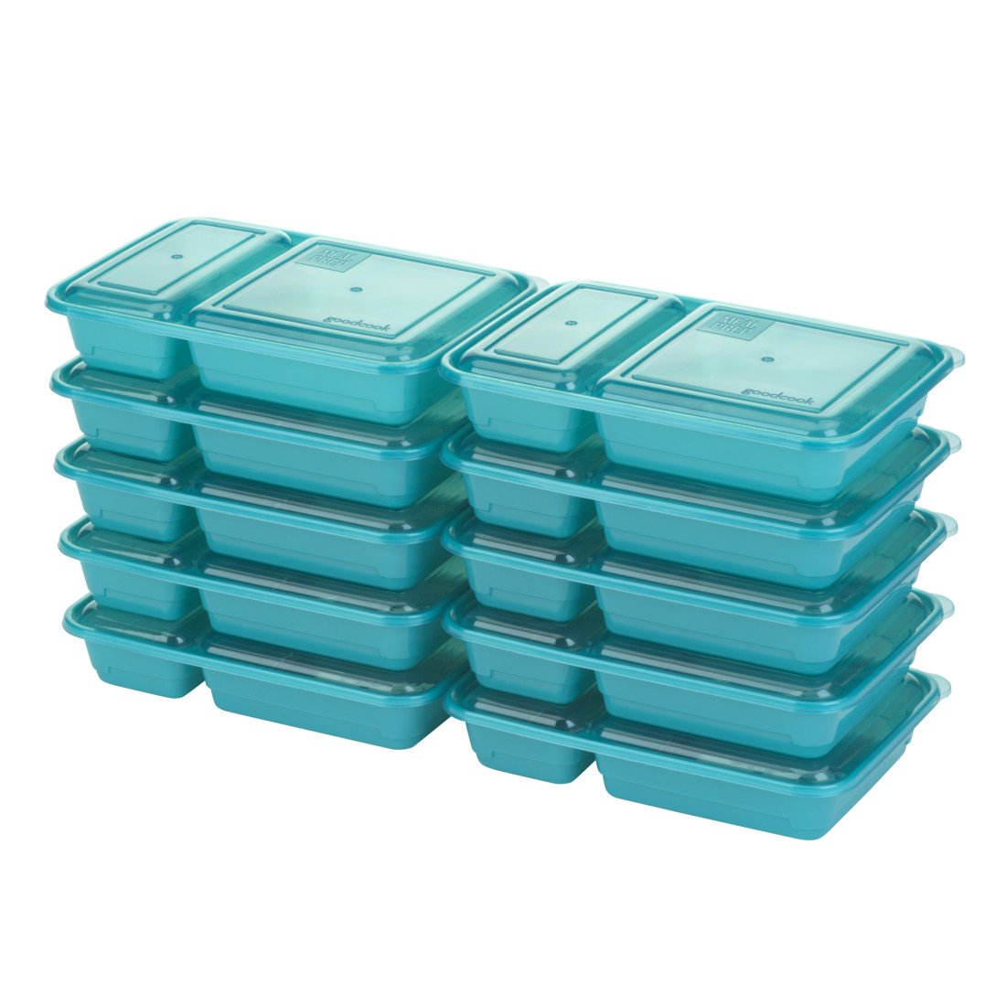 GoodCook Meal Prep Food Storage Containers With Lids