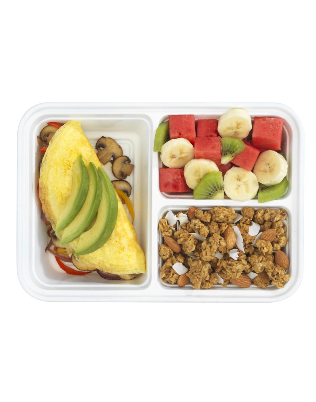 GoodCook 3 Compartment Rectangle Meal Prep Containers; image 5 of 5