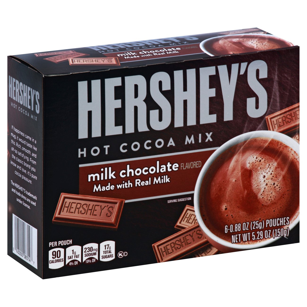 Hershey's Chocolate Drink Maker: Color Brown: Hot Or Cold Drinks: 6+