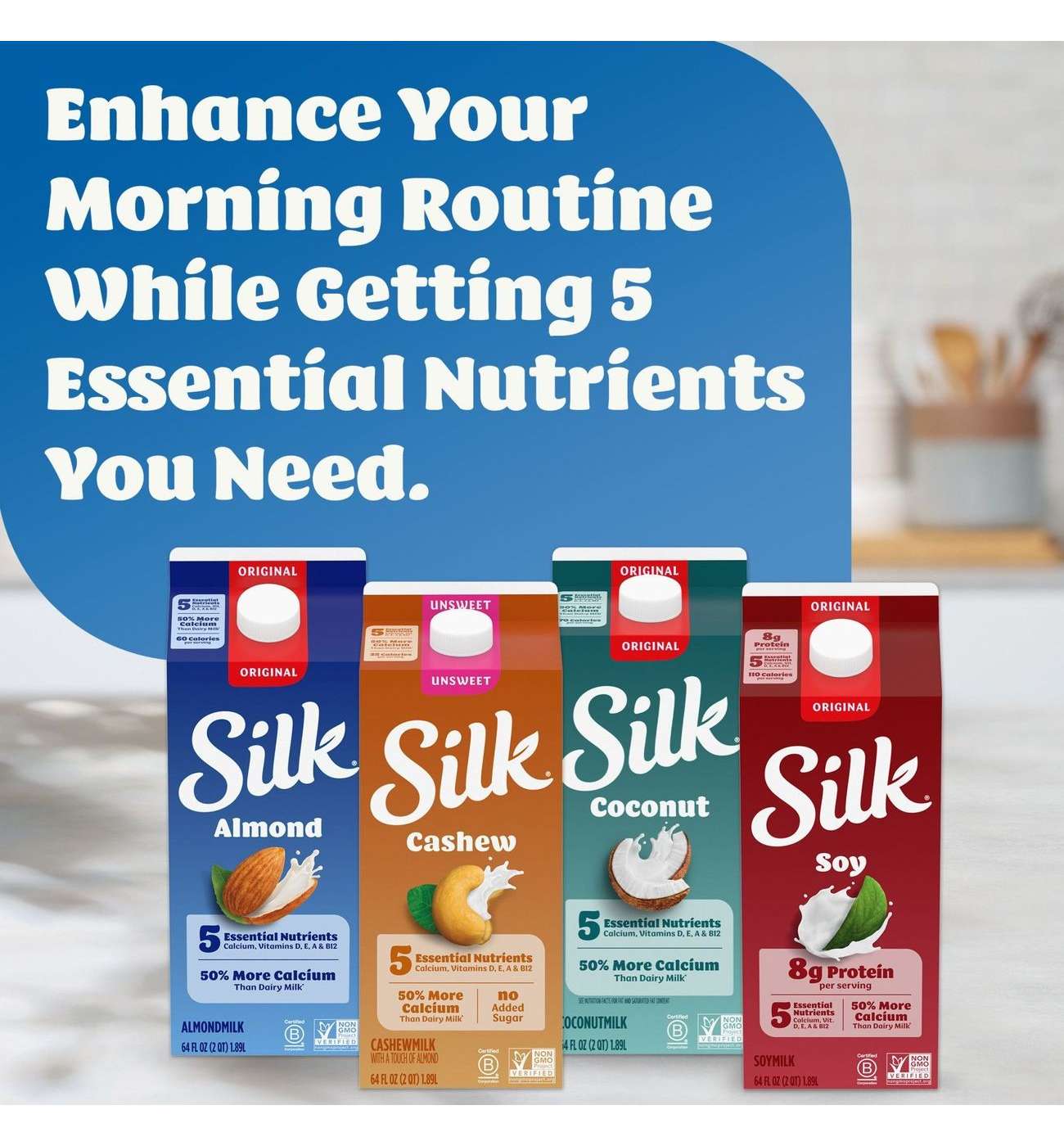 Silk Original Oat Milk; image 2 of 10