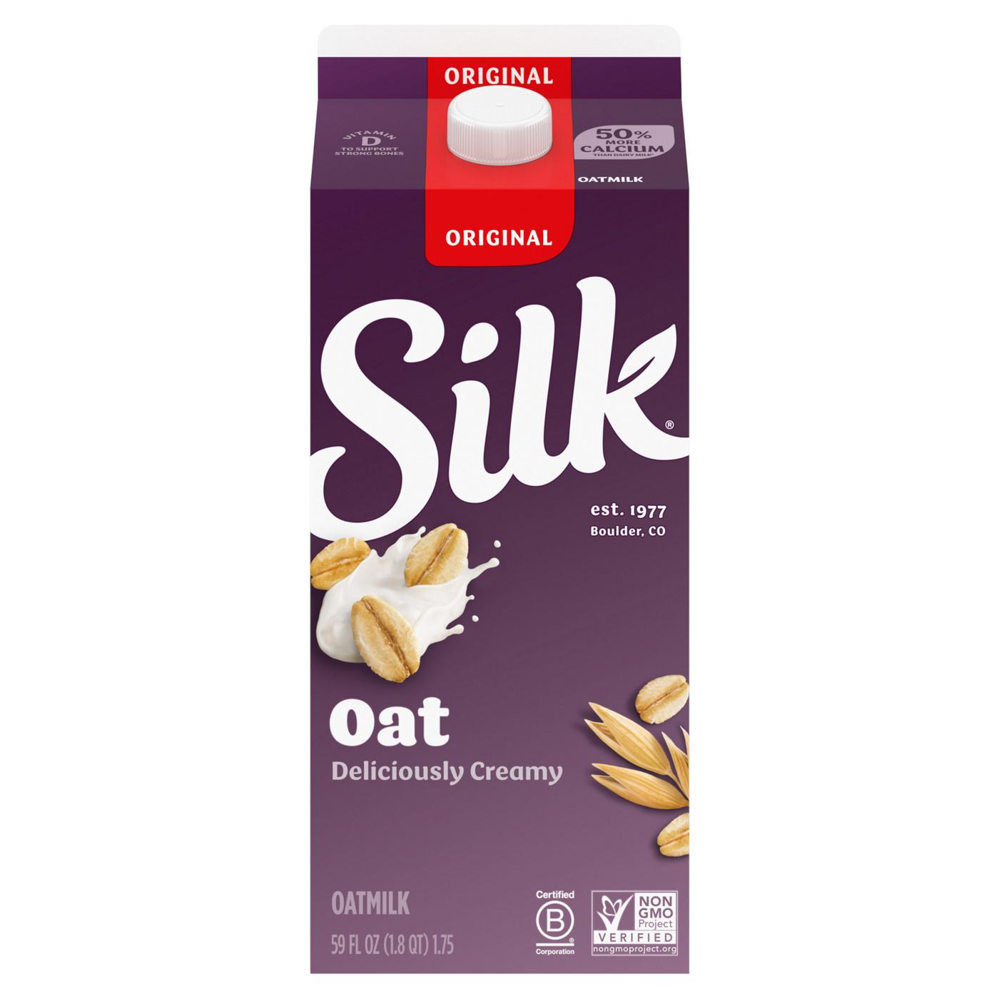 Silk Original Oat Milk; image 1 of 10