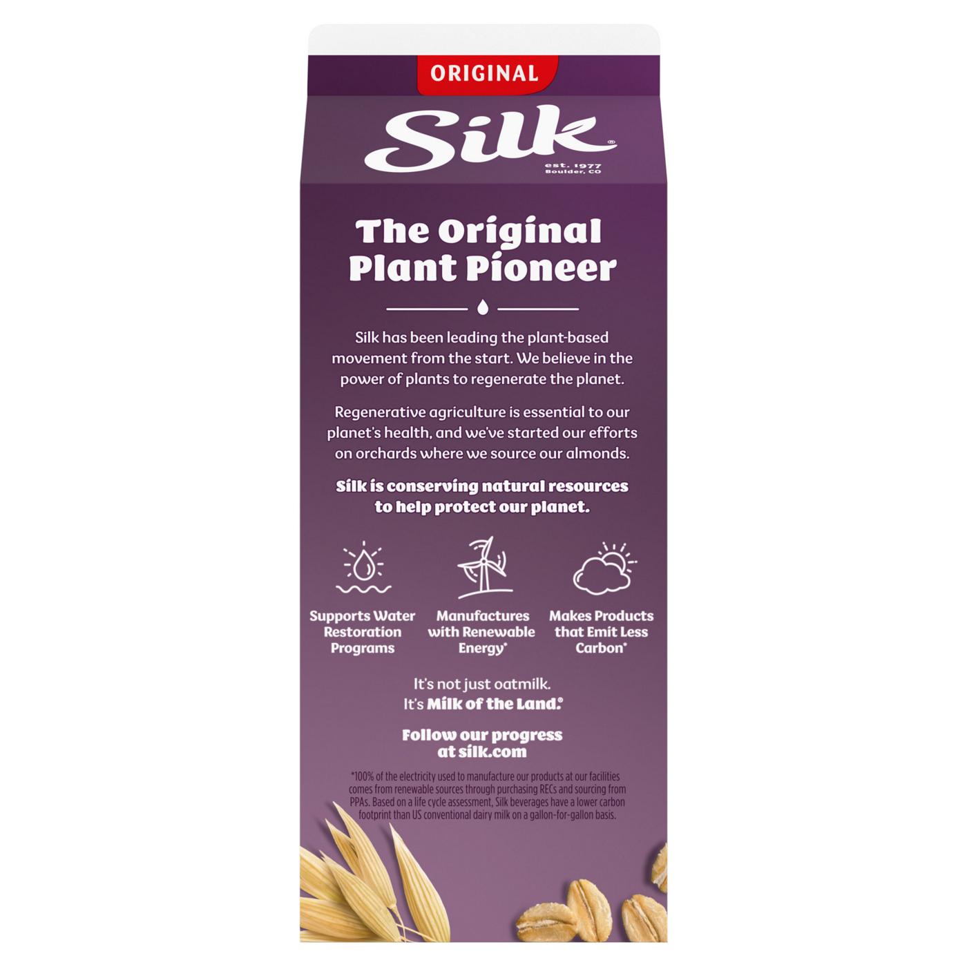 Silk Original Oat Milk; image 8 of 10