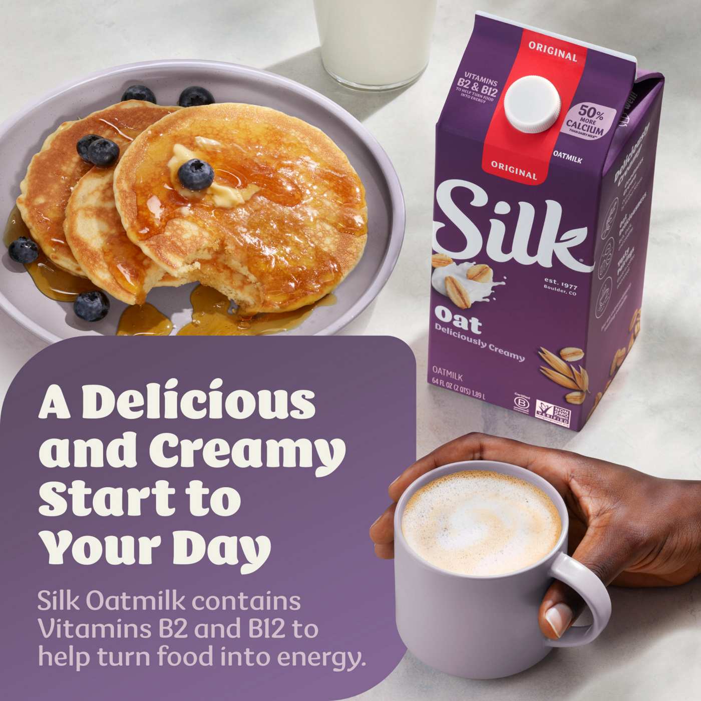 Silk Original Oat Milk; image 10 of 10