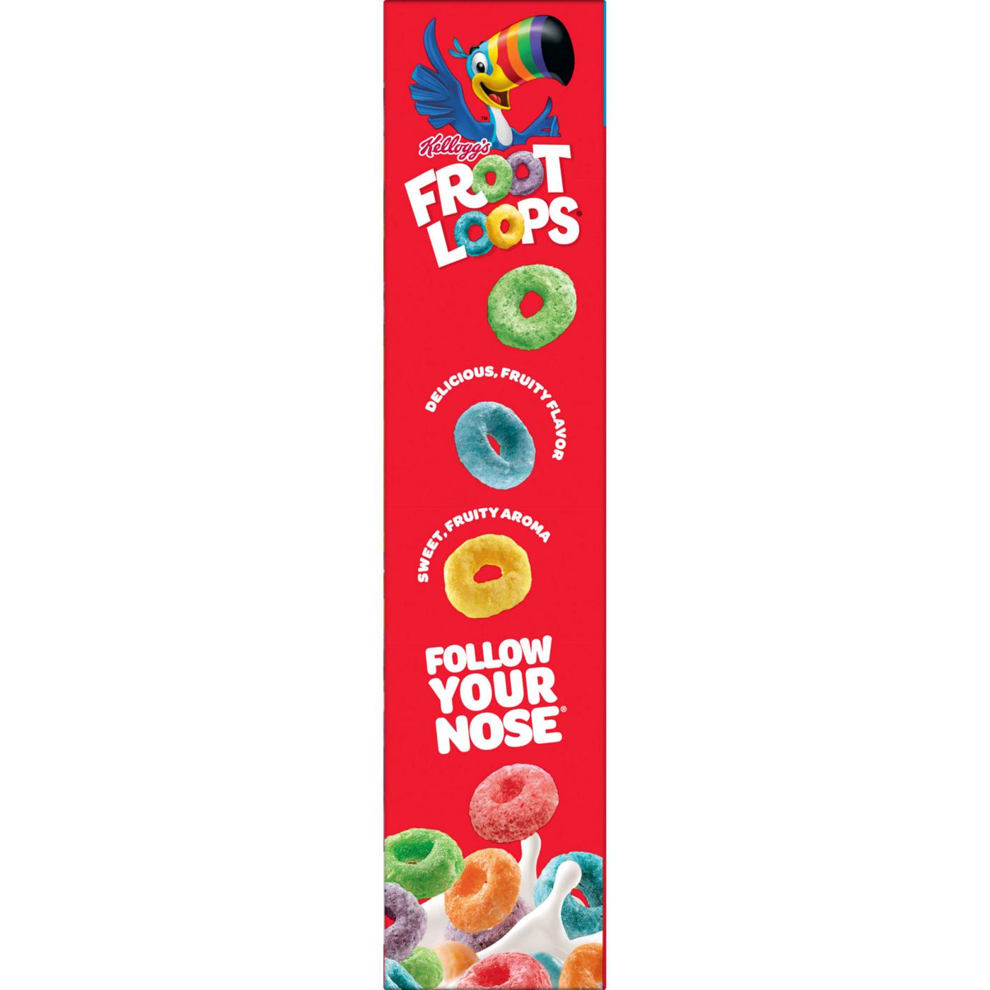 Kellogg's Froot Loops Original Breakfast Cereal - Mega Size; image 8 of 10