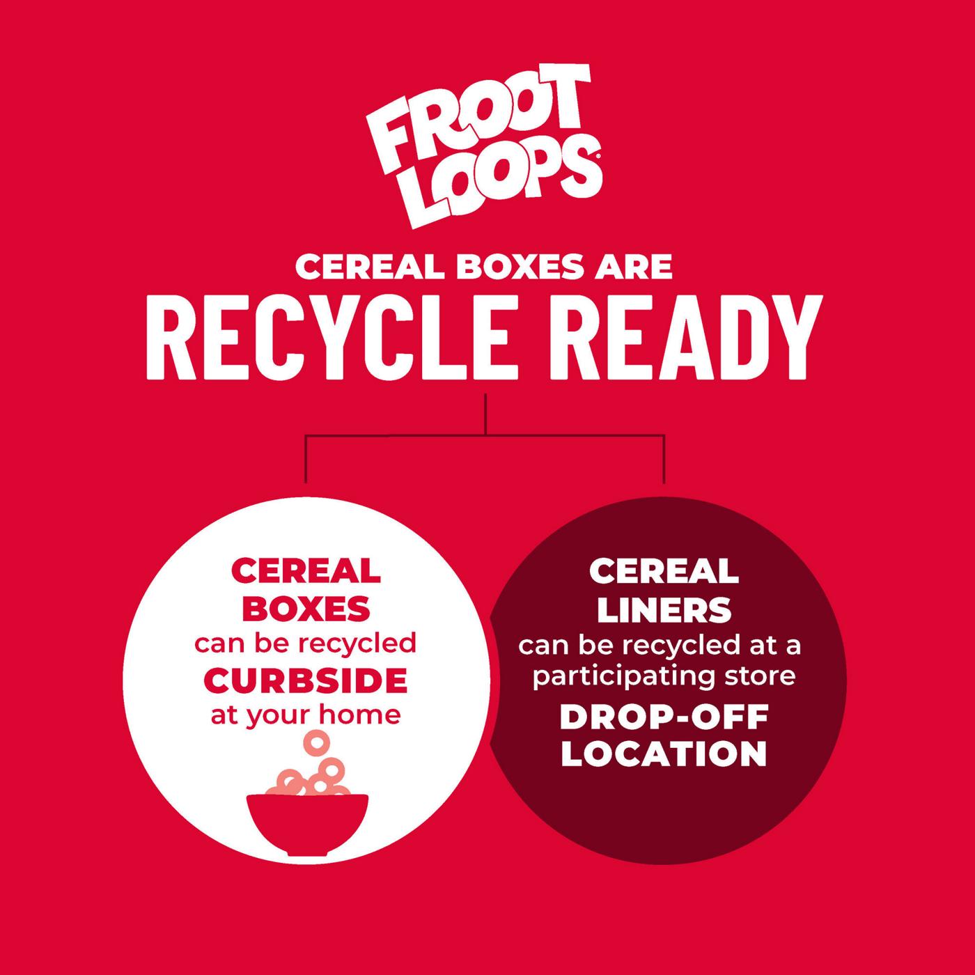 Kellogg's Froot Loops Original Breakfast Cereal - Mega Size; image 9 of 10