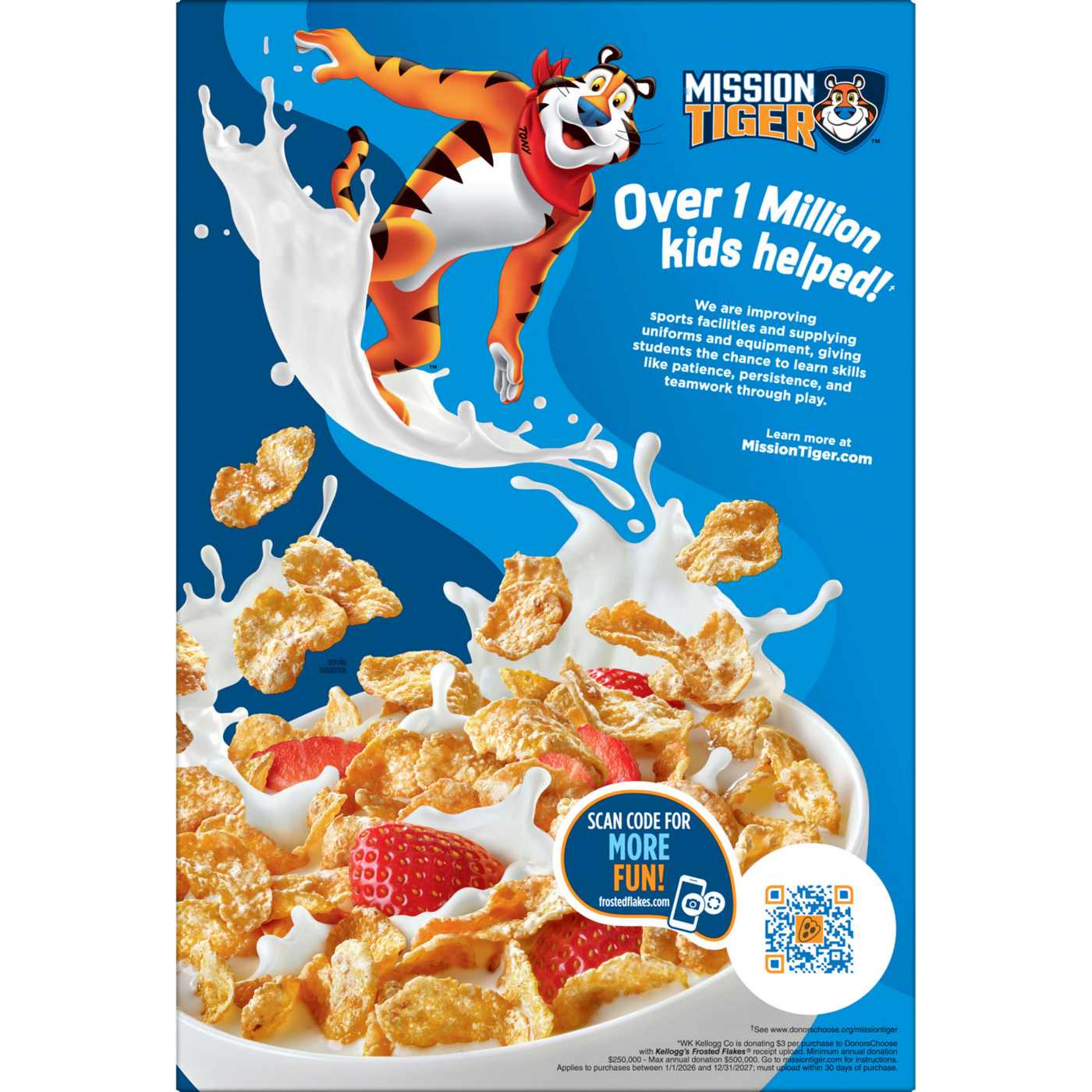 Kellogg's Frosted Flakes Original Breakfast Cereal - Mega Size; image 4 of 8