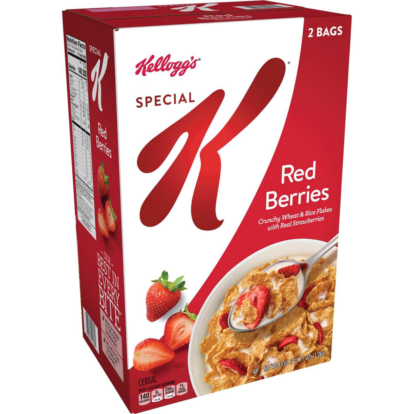 Kellogg's Special K Breakfast Cereal Red Berries; image 1 of 5