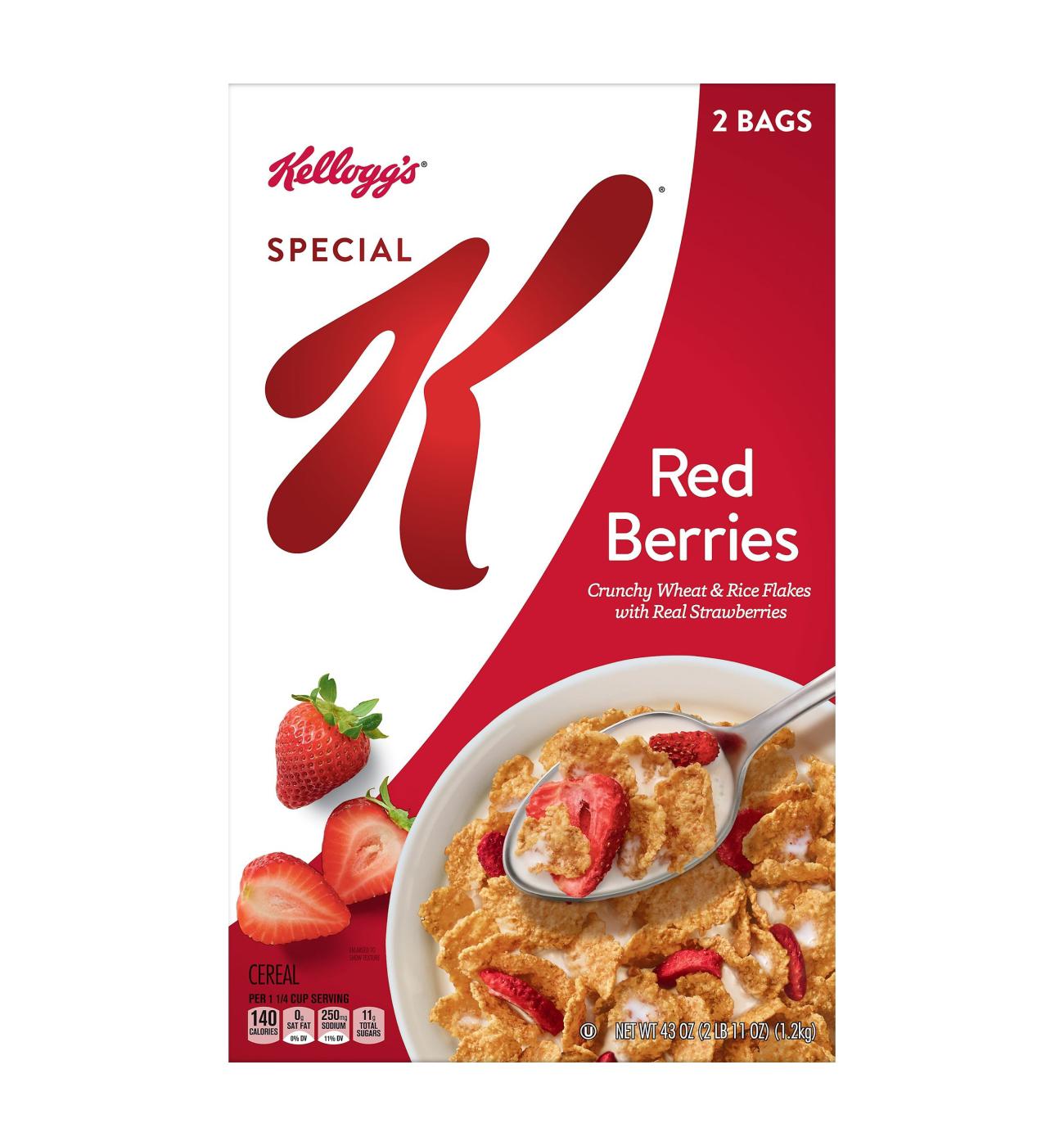 Kellogg's Special K Breakfast Cereal Red Berries; image 3 of 5