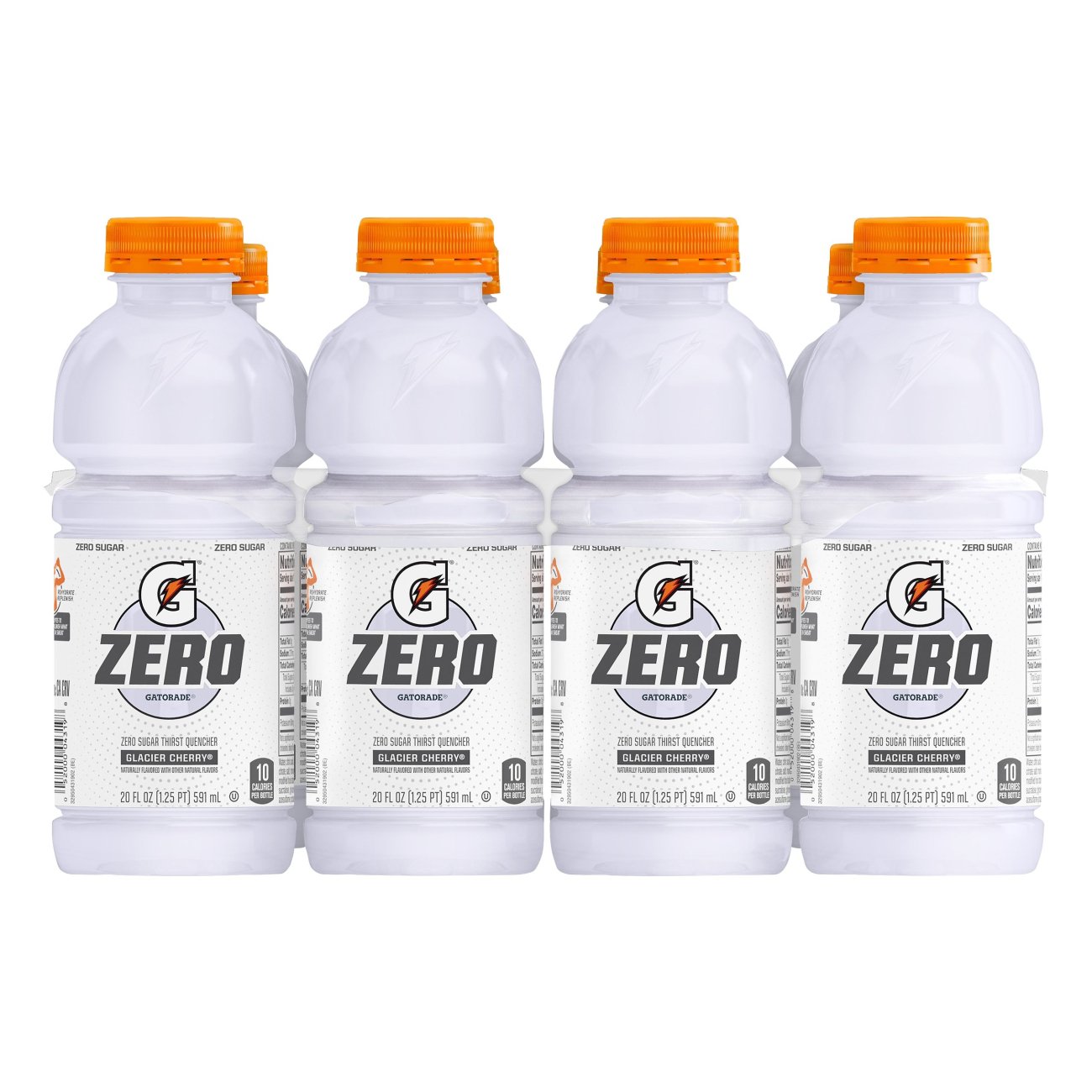 Gatorade Zero Glacier Cherry Thirst Quencher 20 oz Bottles