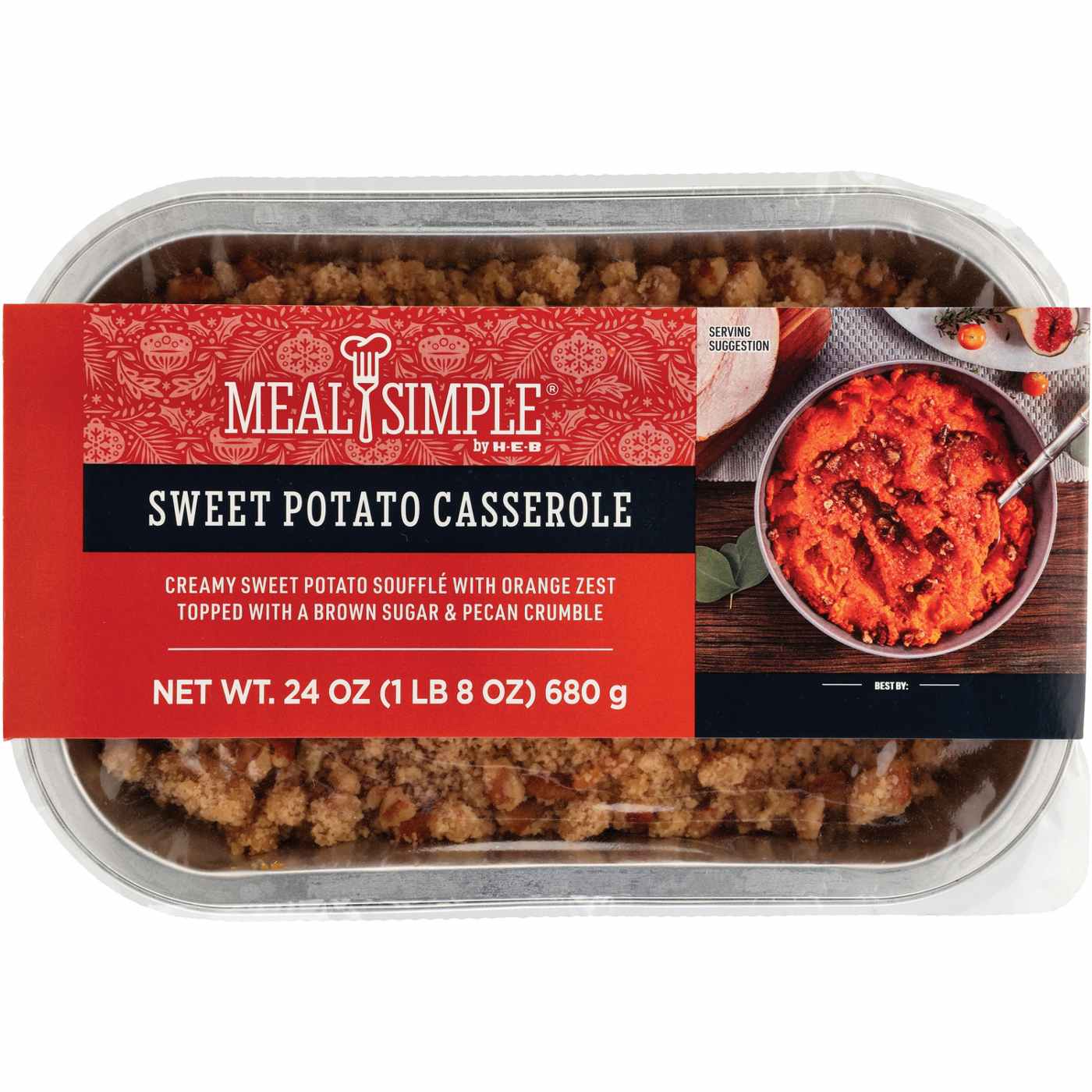 Meal Simple by H-E-B Sweet Potato Casserole; image 3 of 3