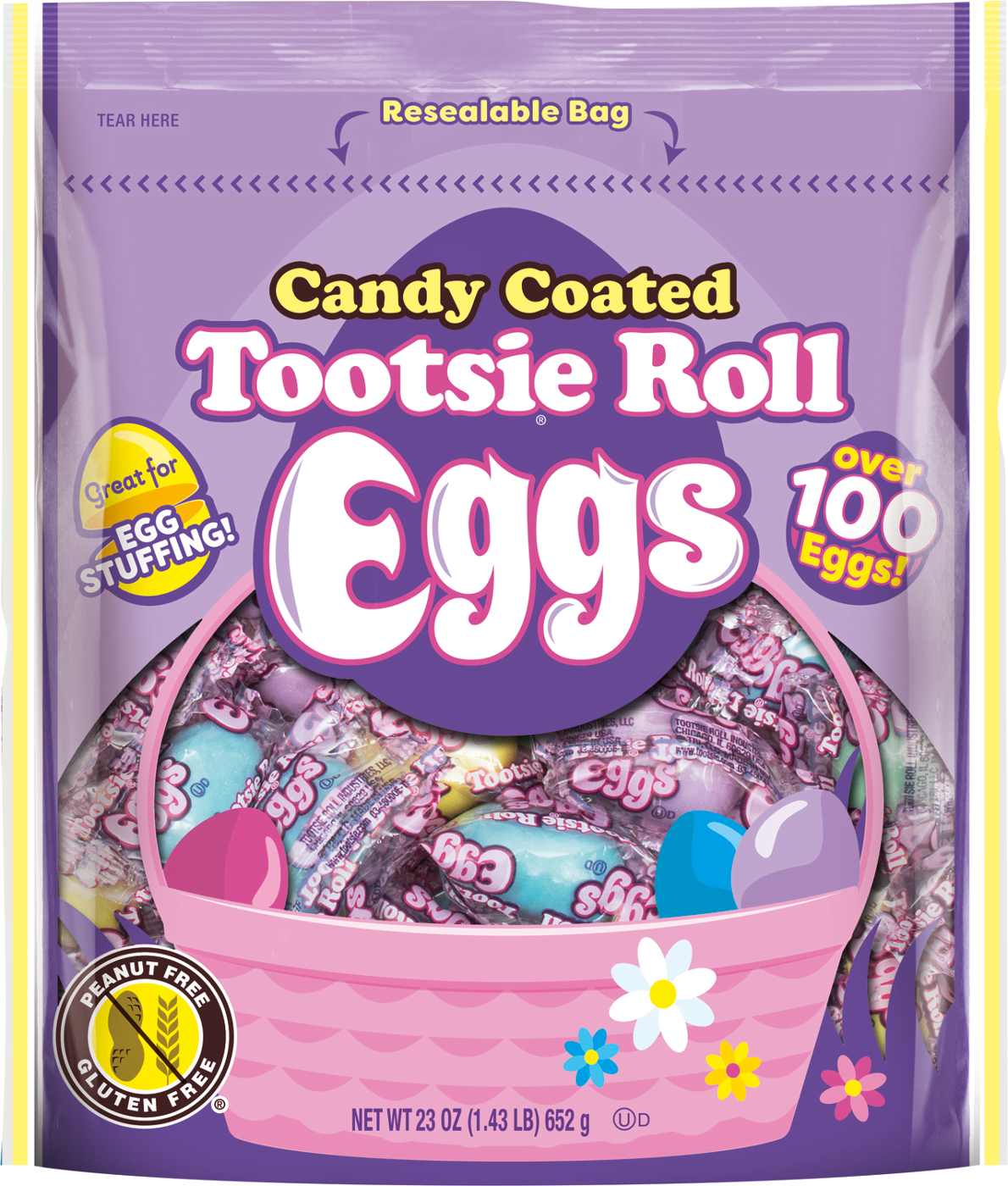 Tootsie Roll Easter Candy Coated Eggs Shop Candy at HEB