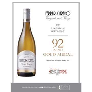 Ferrari-Carano Fume Blanc California White Wine, 750 mL