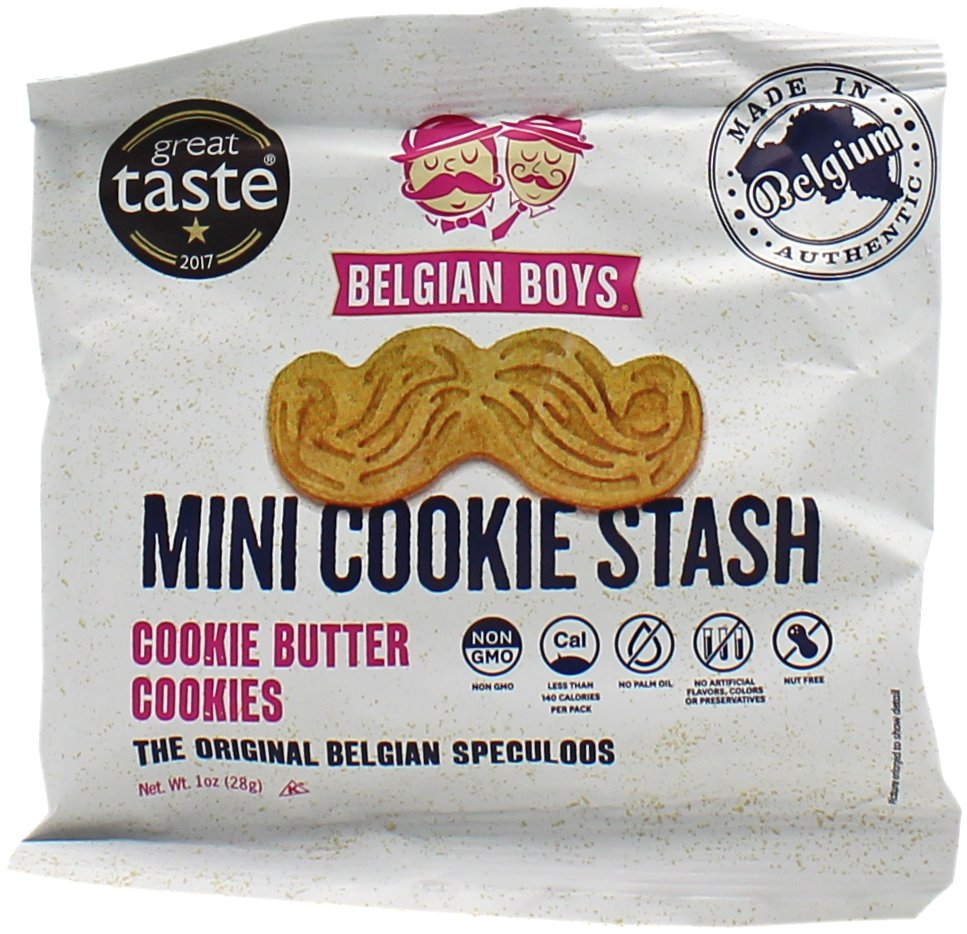 Belgian Boys Mini Cookie Stash Cookie Butter Cookies Shop Snacks