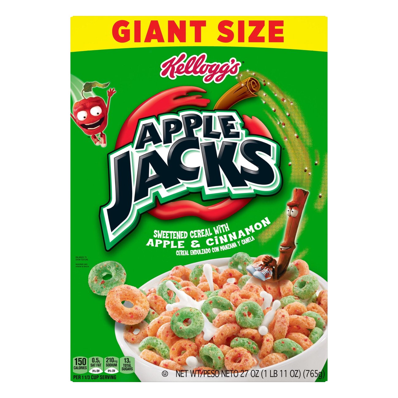 Kellogg's Apple Jacks Breakfast Cereal - Shop Cereal At H-E-B