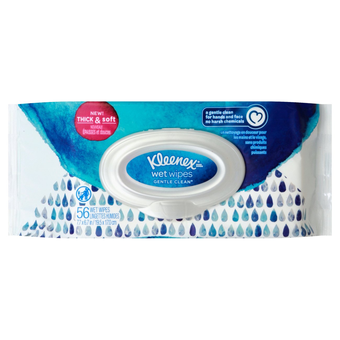 kleenex water wipes