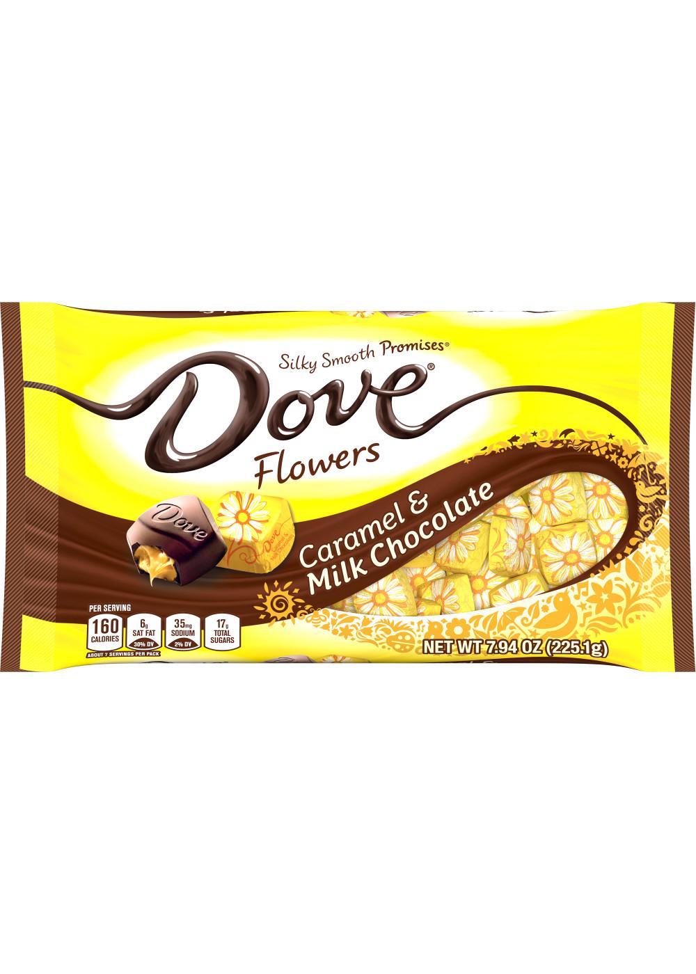 Dove Flowers Caramel & Milk Chocolate Easter Candy; image 1 of 7