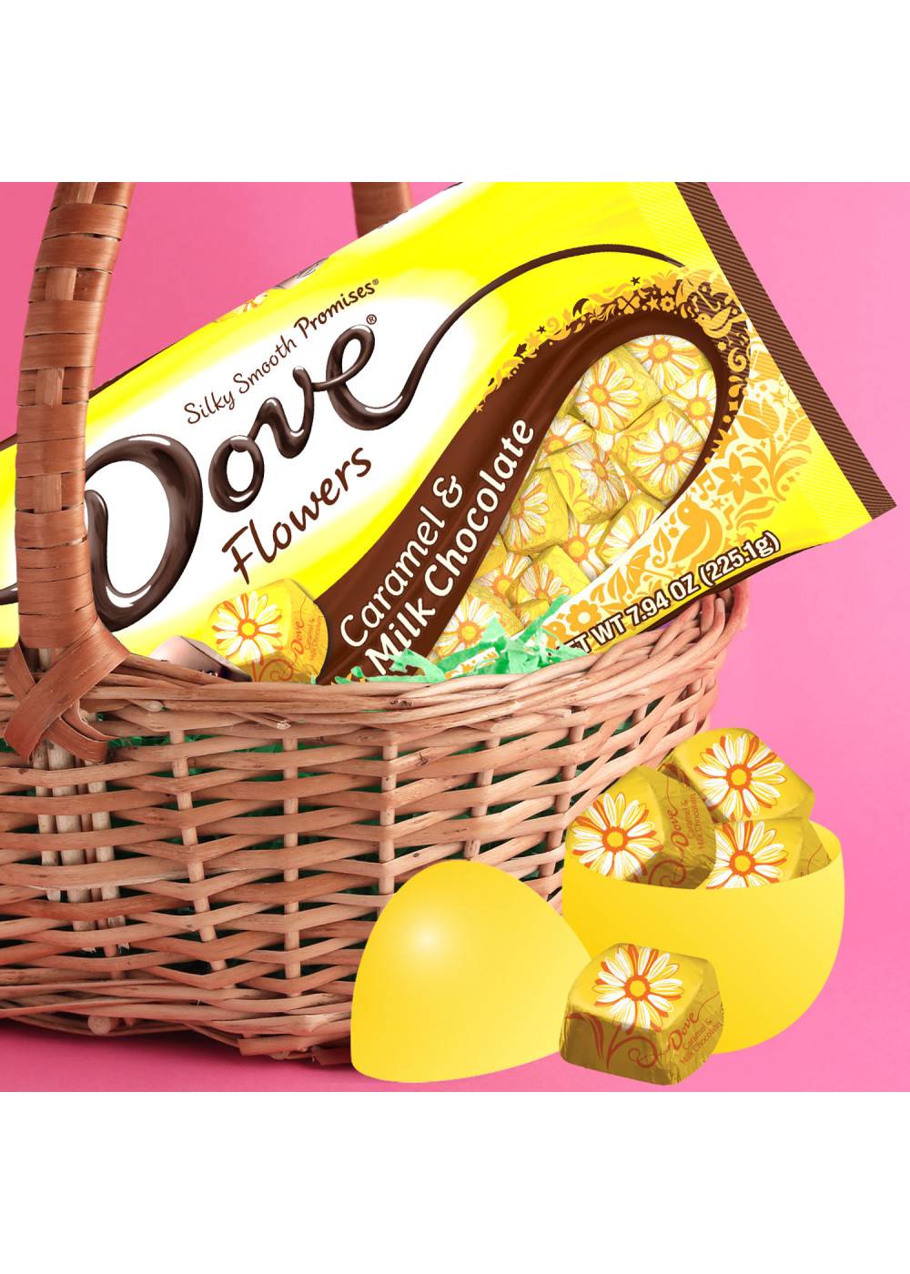 Dove Flowers Caramel & Milk Chocolate Easter Candy; image 7 of 7