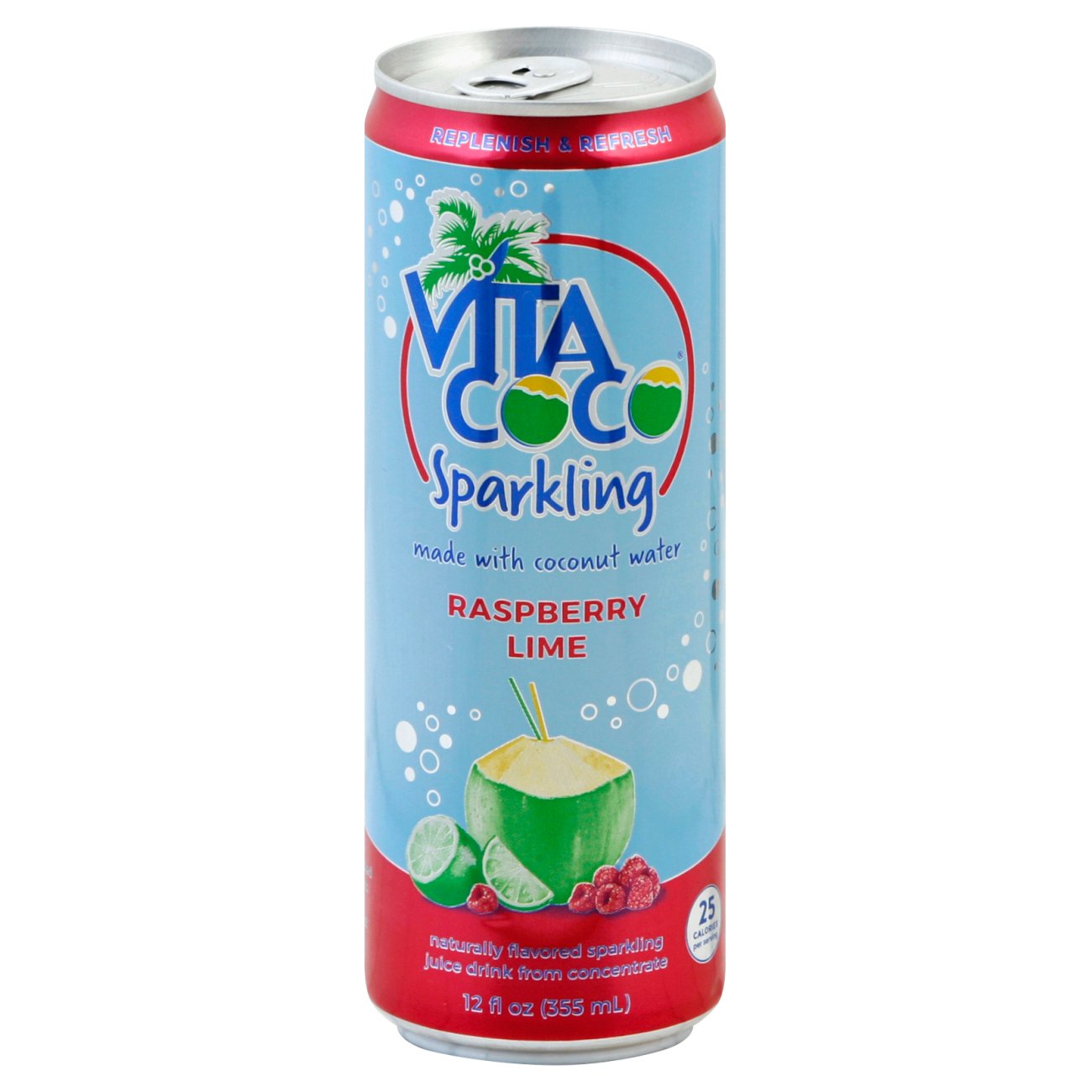 Vita Coco Sparkling Raspberry Lime - Shop Coconut Water at H-E-B