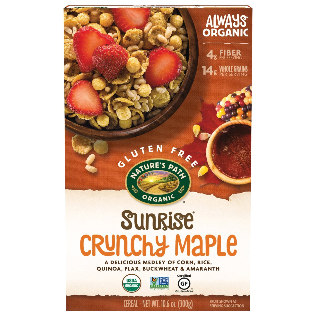 Nature's Path Organic Sunrise Crunchy Maple Cereal Shop Cereal at HEB