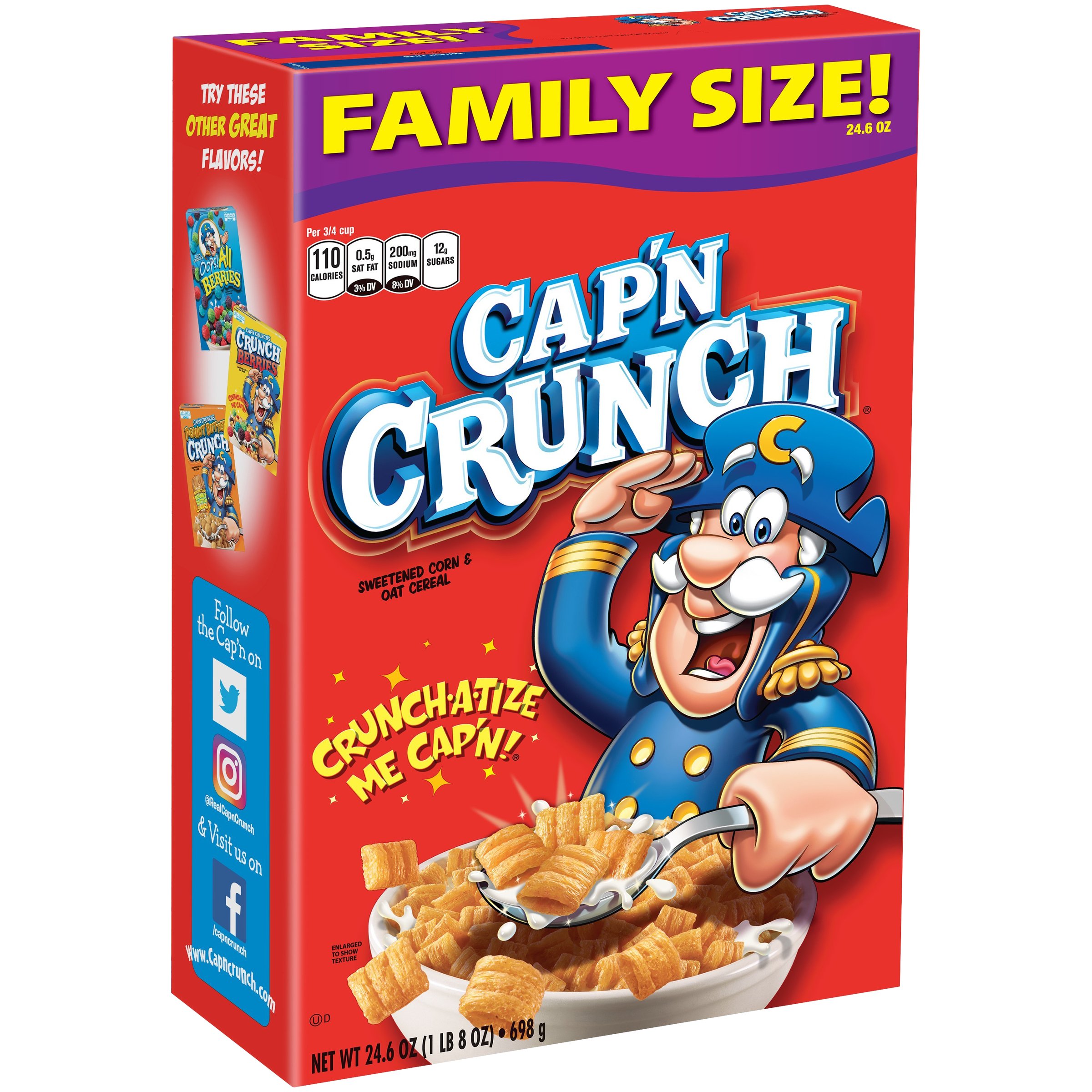 Capn' Crunch Original Cereal Family Size! Shop Cereal at HEB