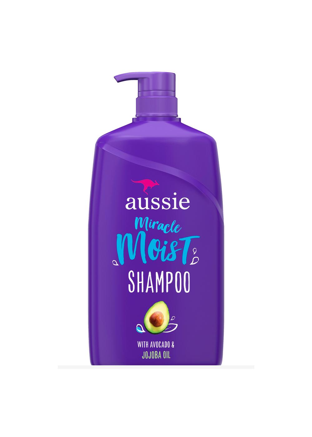 Aussie Miracle Moist Shampoo - Avocado & Jojoba Oil; image 6 of 9
