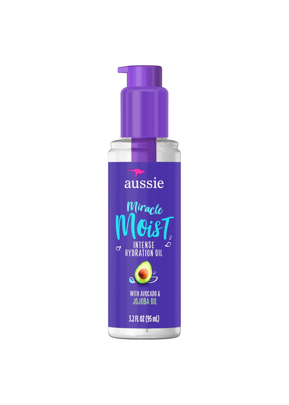 Aussie Miracle Moist Intense Hydration Oil Hair Treatment; image 1 of 8