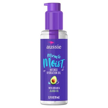 Aussie Miracle Moist Intense Hydration Oil Hair Treatment, 3.2 oz