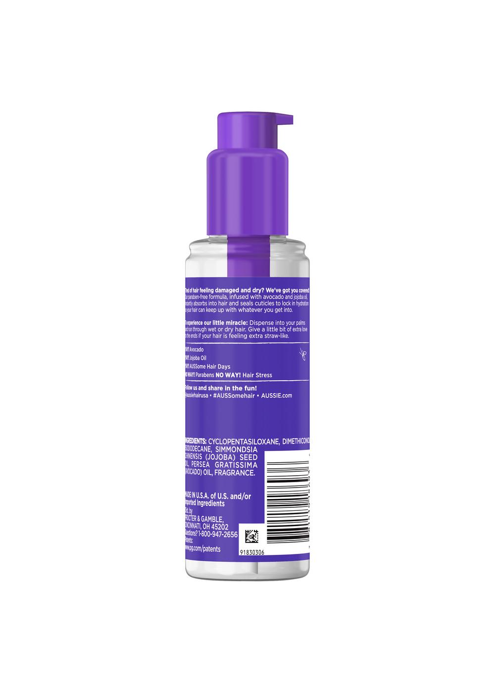 Aussie Miracle Moist Intense Hydration Oil Hair Treatment; image 2 of 8